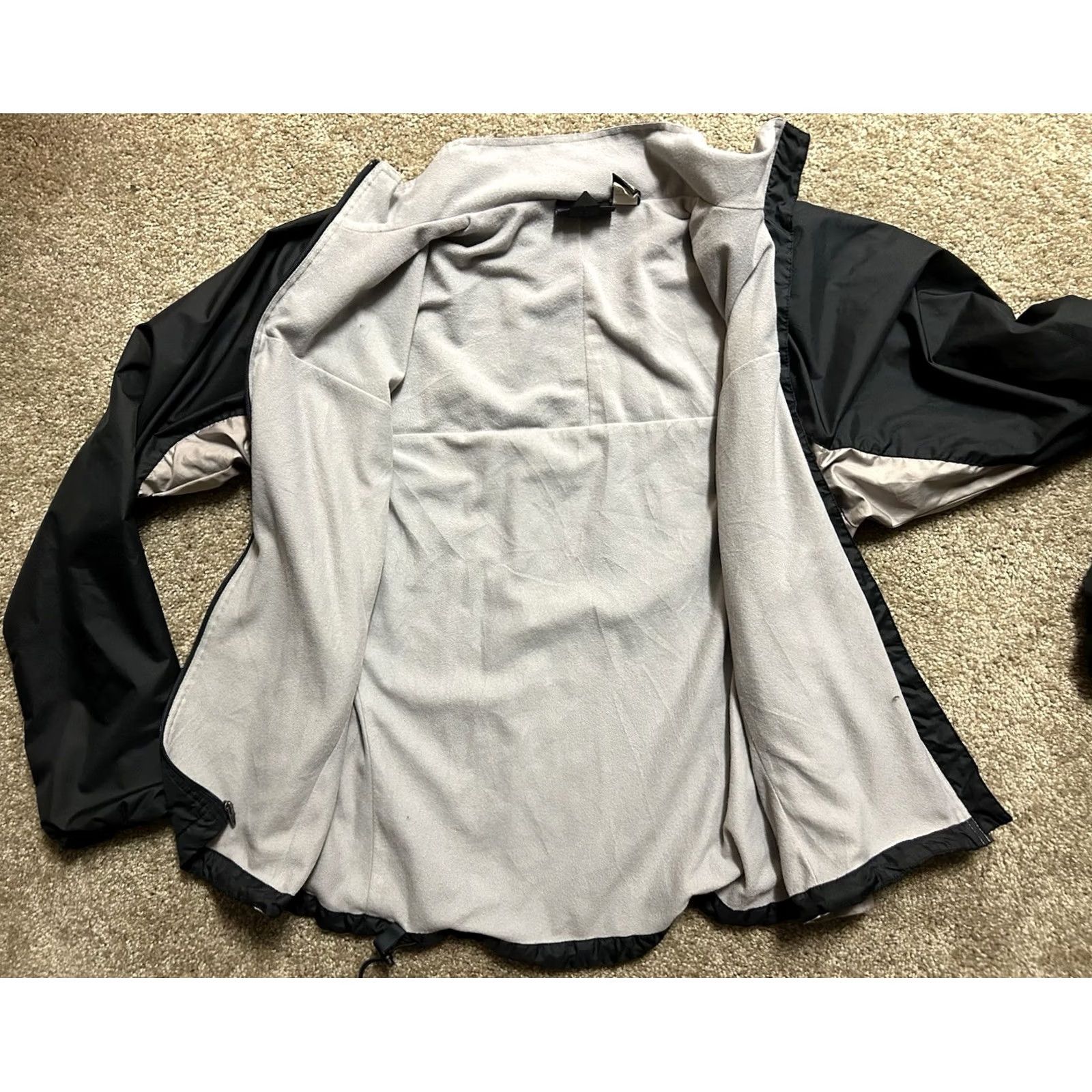 Patagonia VTG Patagonia Windbreaker Women’s Size L Full Zip Black/Gray Y2K Jacket Womens Size L / US 10 / IT 46 - 4 Thumbnail