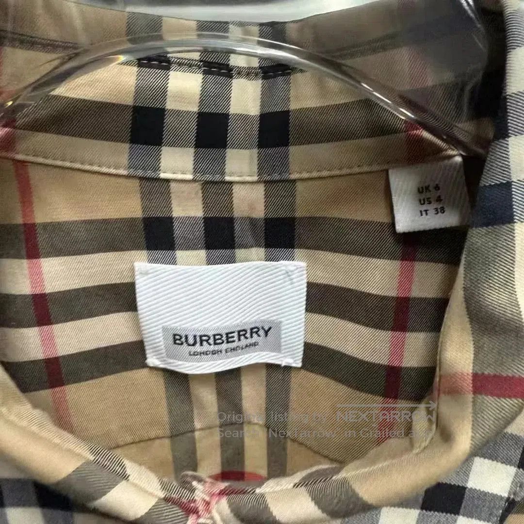 Burberry Burberry Check Shirt UK4. Size XXS / US 00 / IT 34 - 2 Thumbnail