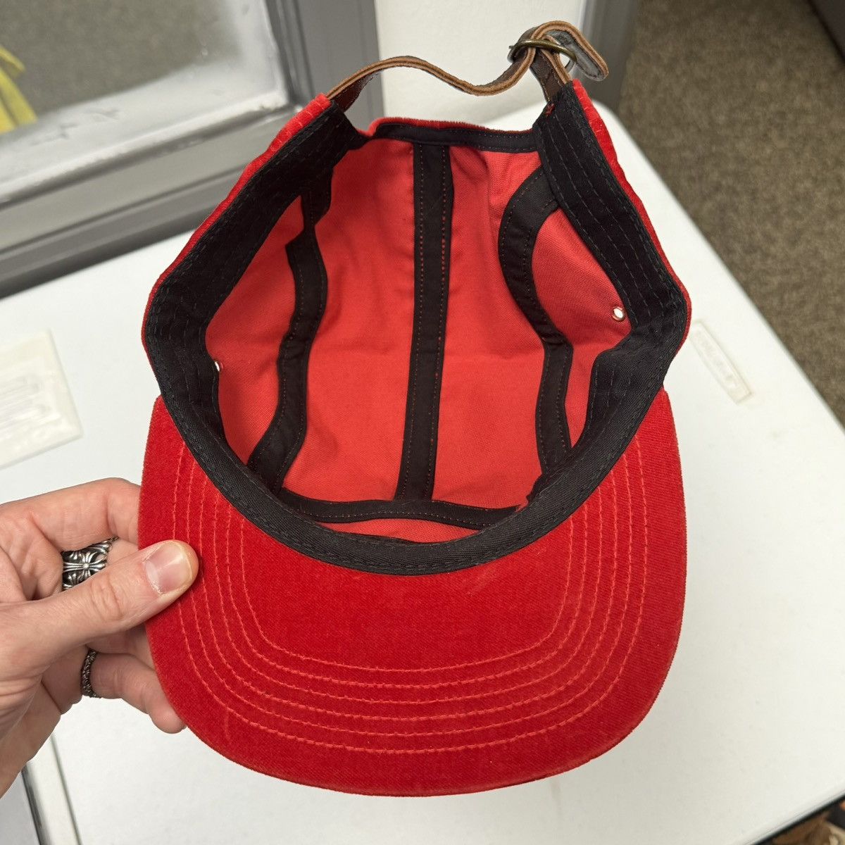 Supreme Supreme Velvet Camp Cap Hat Size ONE SIZE - 3 Thumbnail