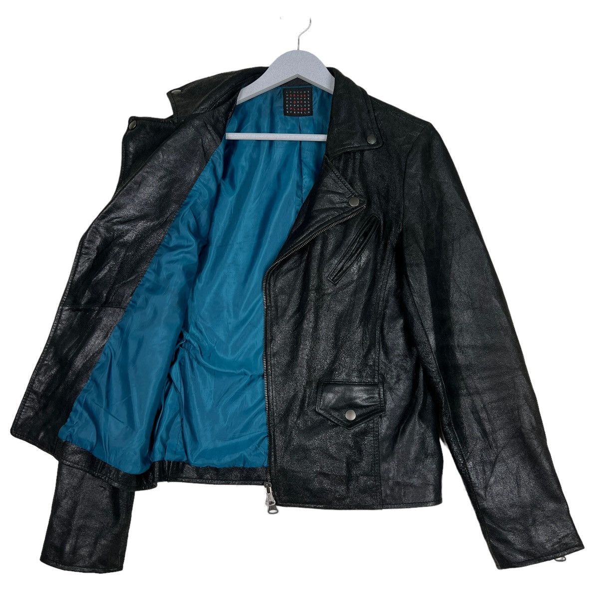 Issey Miyake 🔥 SENSE OF PLACE GOAT HIDE LEATHER MOTO JACKET Size US S / EU 44-46 / 1 - 9 Thumbnail
