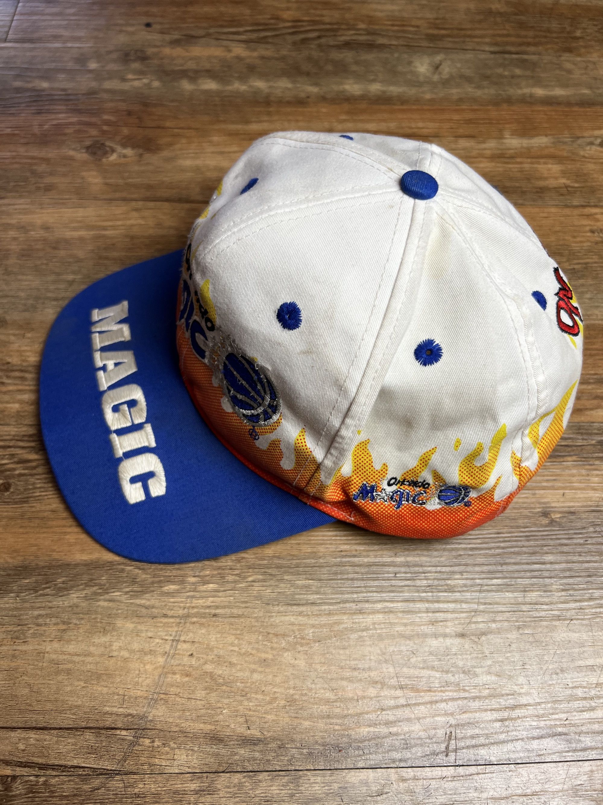 Vintage Vintage 1990's Orlando Magic NBA Basketball Snapback Cap Size ONE SIZE - 4 Thumbnail