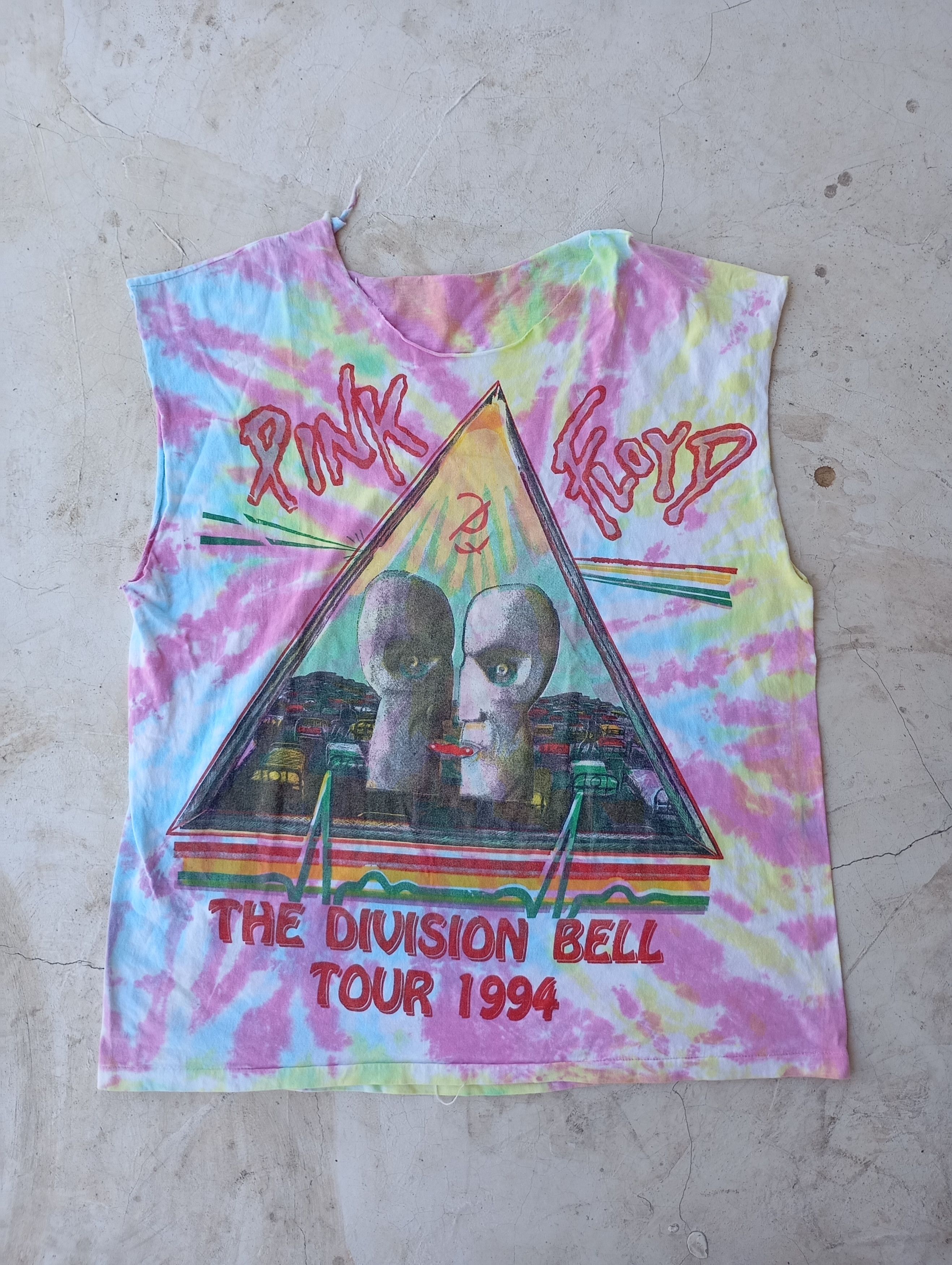 Band Tees × Vintage Vintage 1994 Pink Floyd t shirt Size US XL / EU 56 / 4 - 1 Thumbnail
