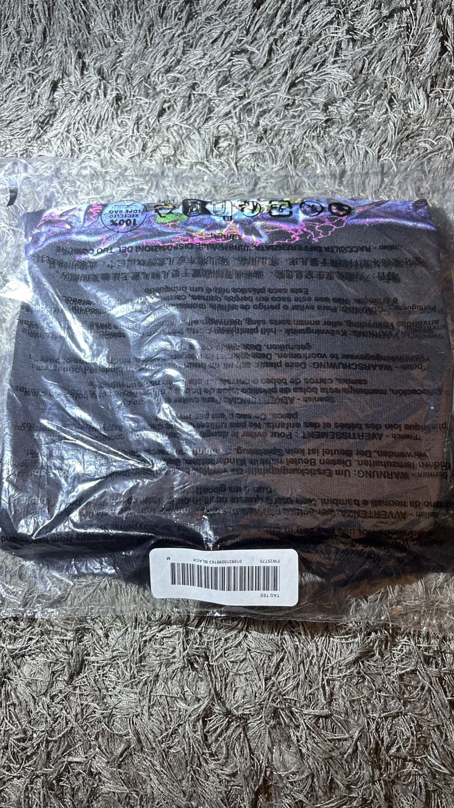 Supreme Supreme® “Tag” Tee, Black (M) [F/W 2025, Week 17] Size US M / EU 48-50 / 2 - 5 Thumbnail