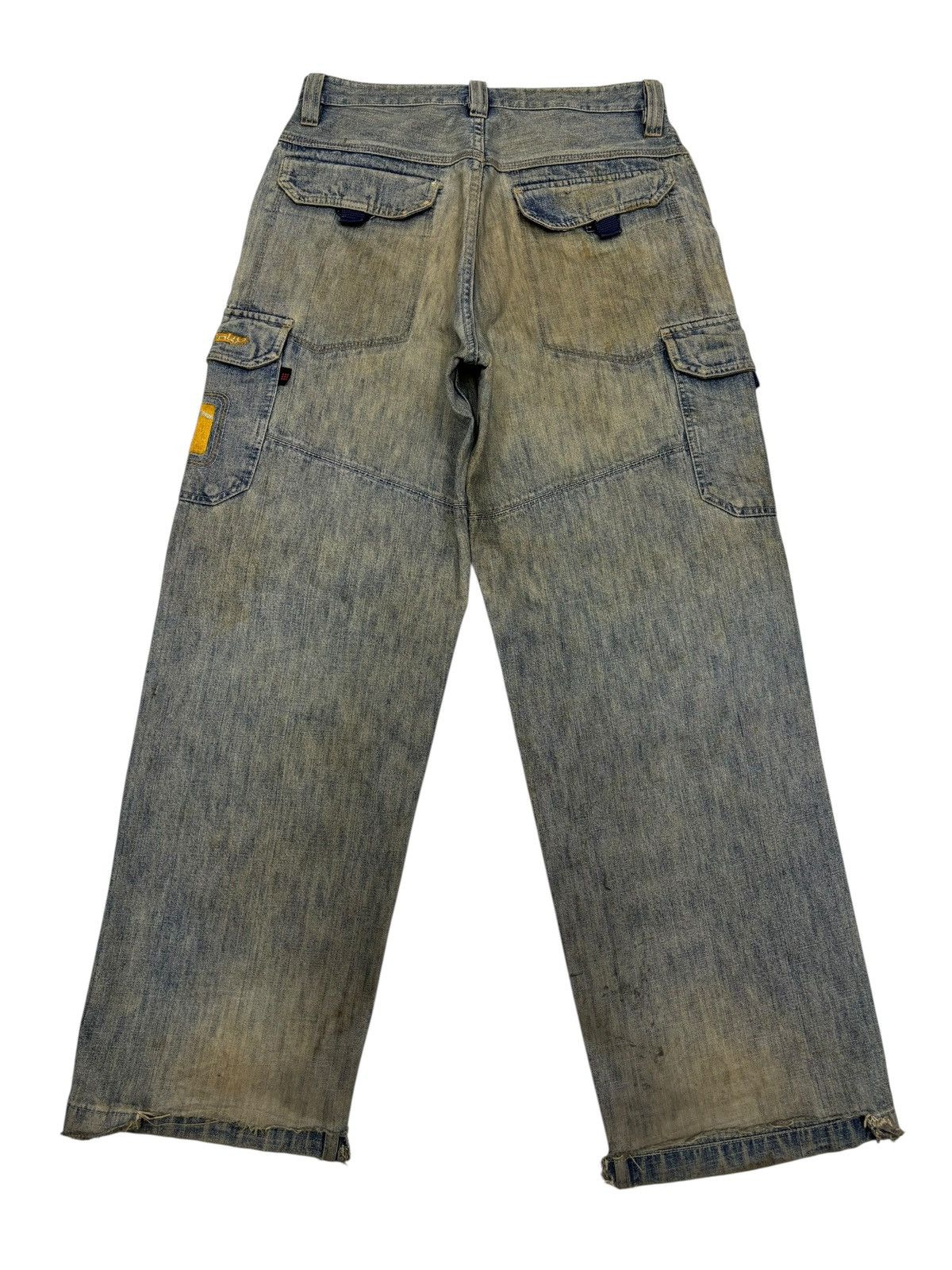 JNCO 🔥JNCO Rusty Style DrunknMunky Baggy Skater Cargo Jeans Size US 32 / EU 48 - 2 Thumbnail