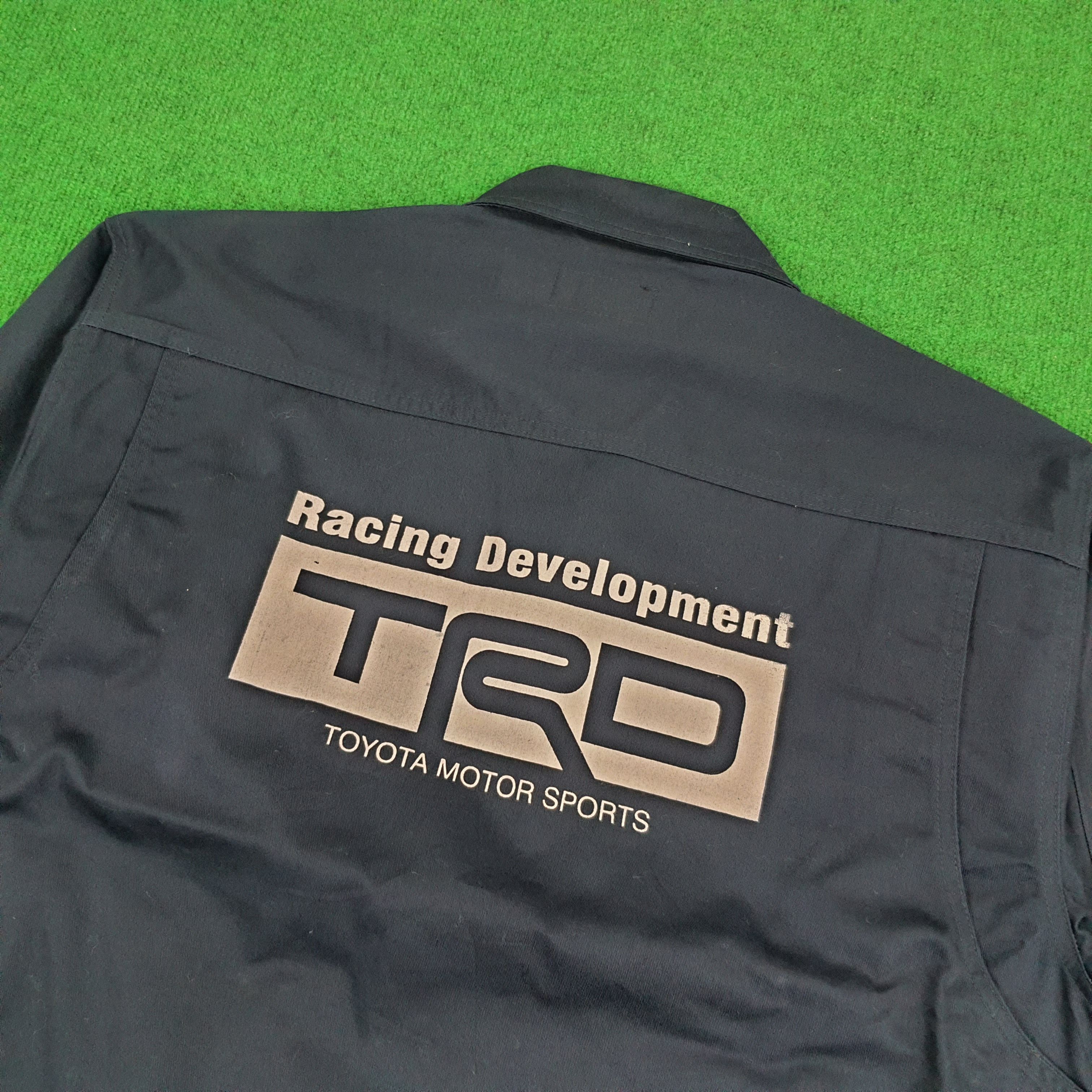 Japanese Brand × Vintage Vintage TRD Toyota Racing Development Motorsport Wrokwear Size US L / EU 52-54 / 3 - 2 Thumbnail