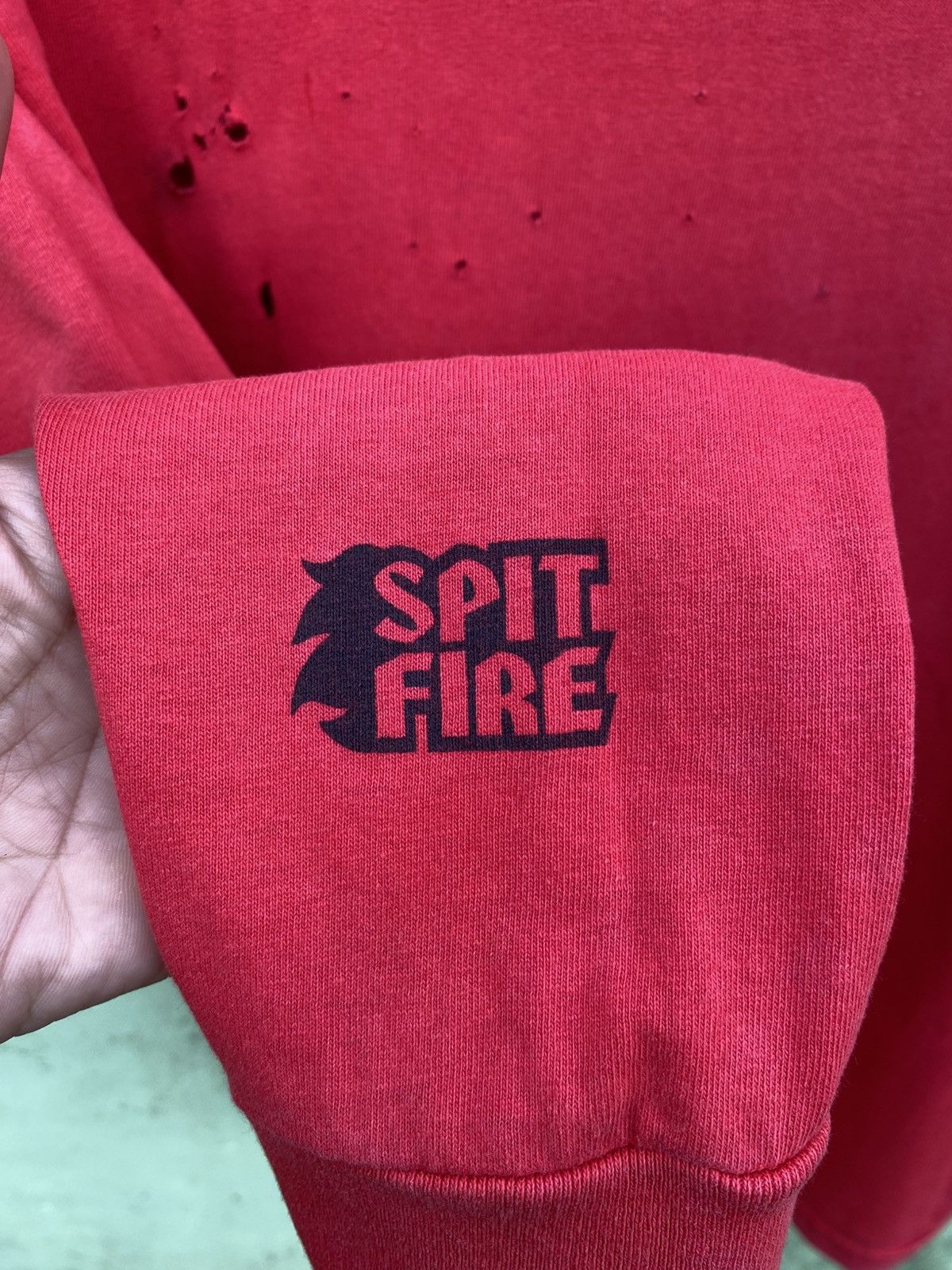 Spitfire Vintage Rare Skate 00s Tee SPITFIRE Big Logo Distressed Size US M / EU 48-50 / 2 - 15 Thumbnail
