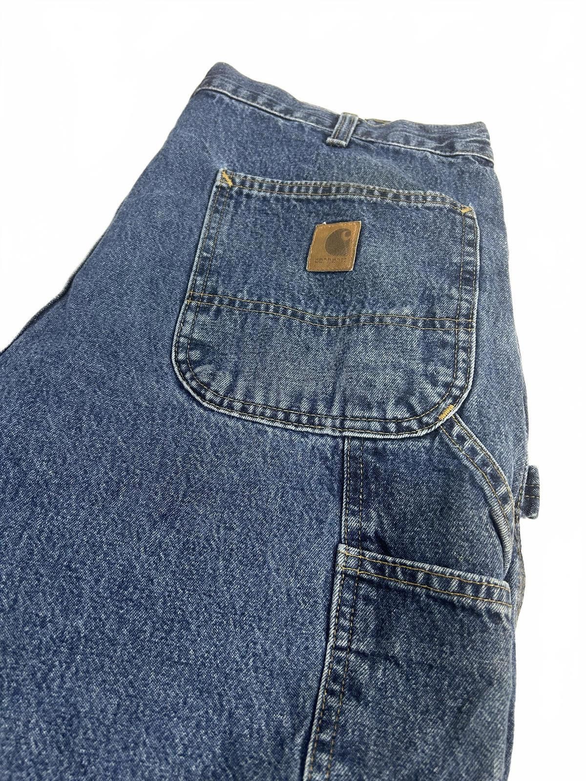 Carhartt Carhartt Men's Navy Carpenter Jeans 36X30 Size US 36 / EU 52 - 2 Thumbnail