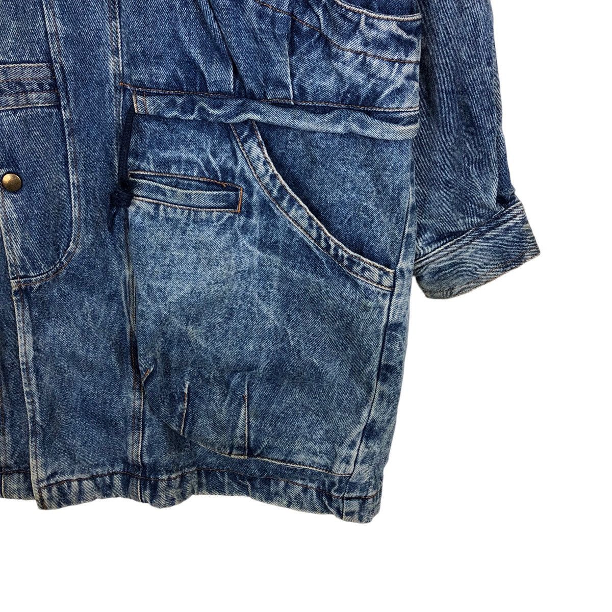 Japanese Brand 🔥RARE HIKORY DENIM JACKET CARGO ISSEY MIYAKE DESIGN Size US M / EU 48-50 / 2 - 5 Thumbnail