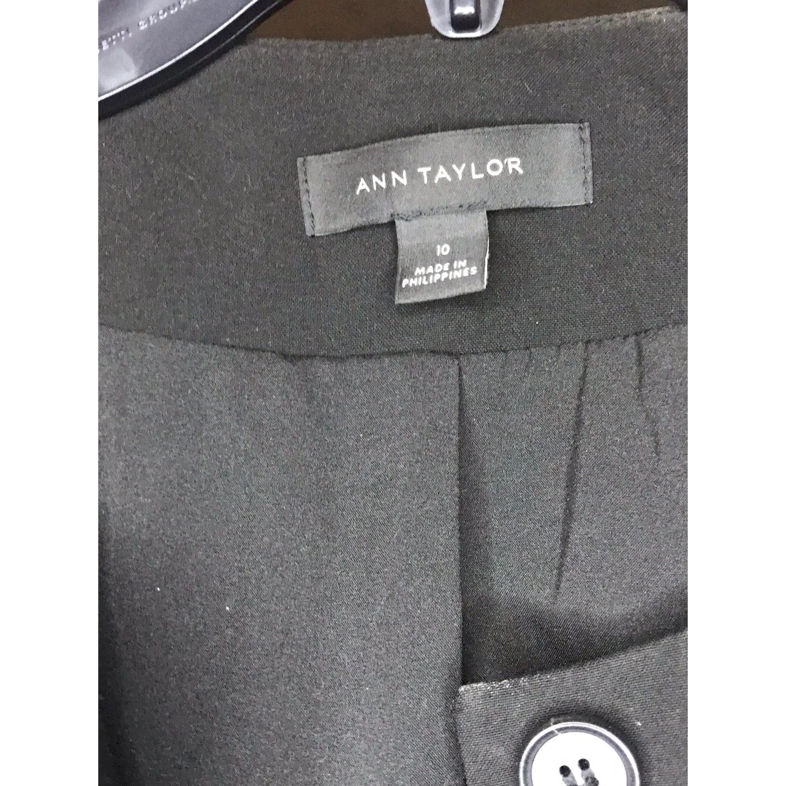 Ann Taylor NWOT Ann Taylor Classic Black Blazer 10 Size L / US 10 / IT 46 - 3 Thumbnail