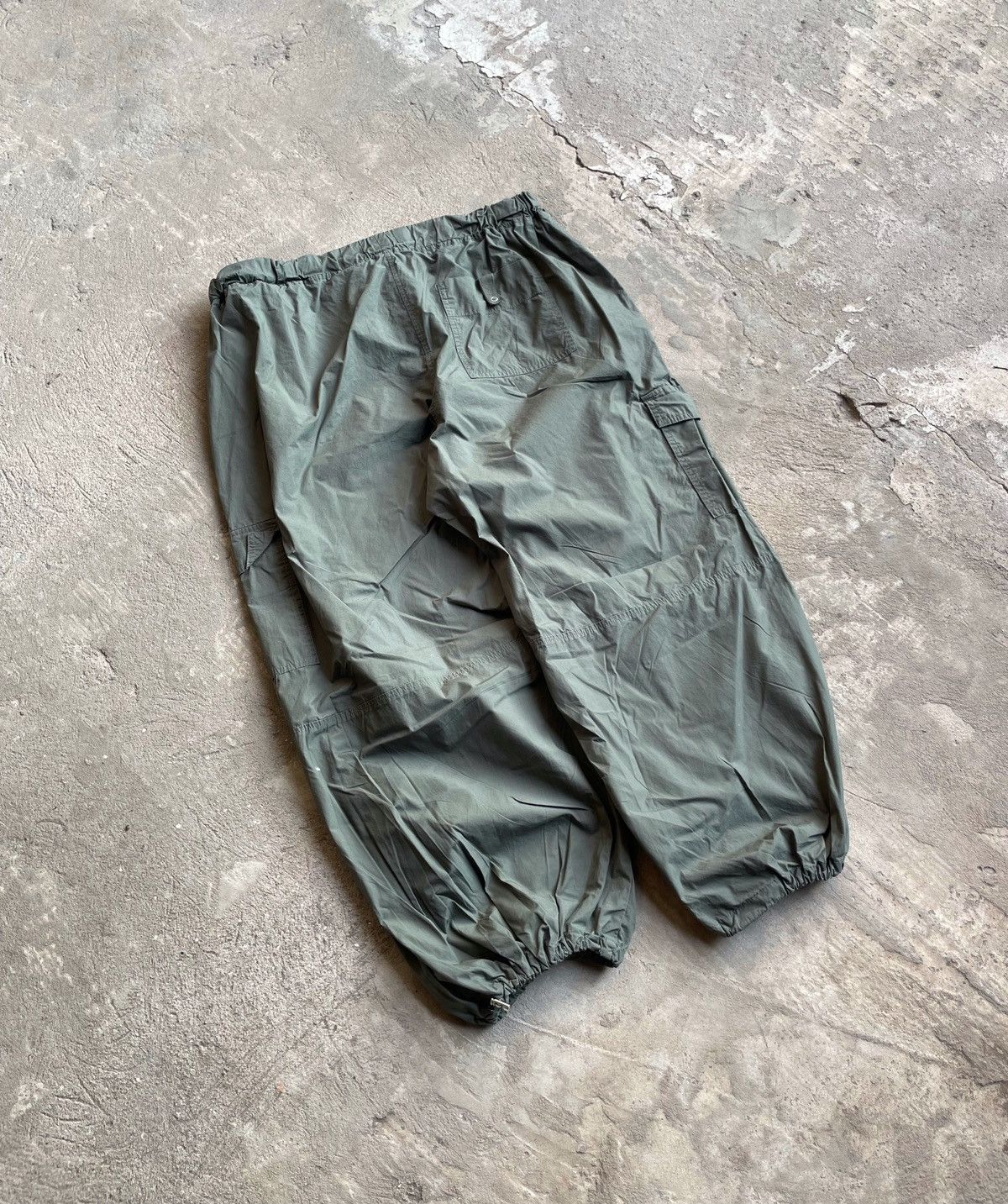 Vintage Vintage Japanese Wide Baggy Parachute Pants Y2K Size US 36 / EU 52 - 6 Thumbnail