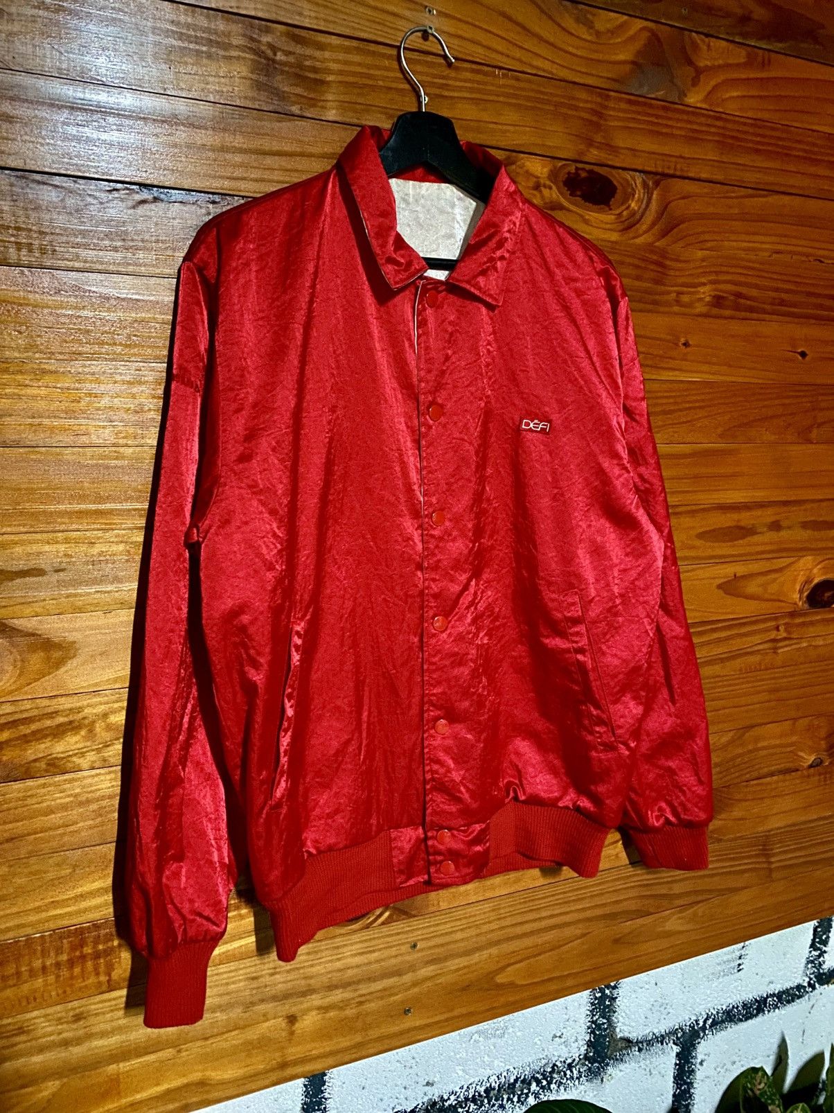 Vintage Vintage Japan Racing Association Horseman Reversible Satin Size US M / EU 48-50 / 2 - 16 Thumbnail