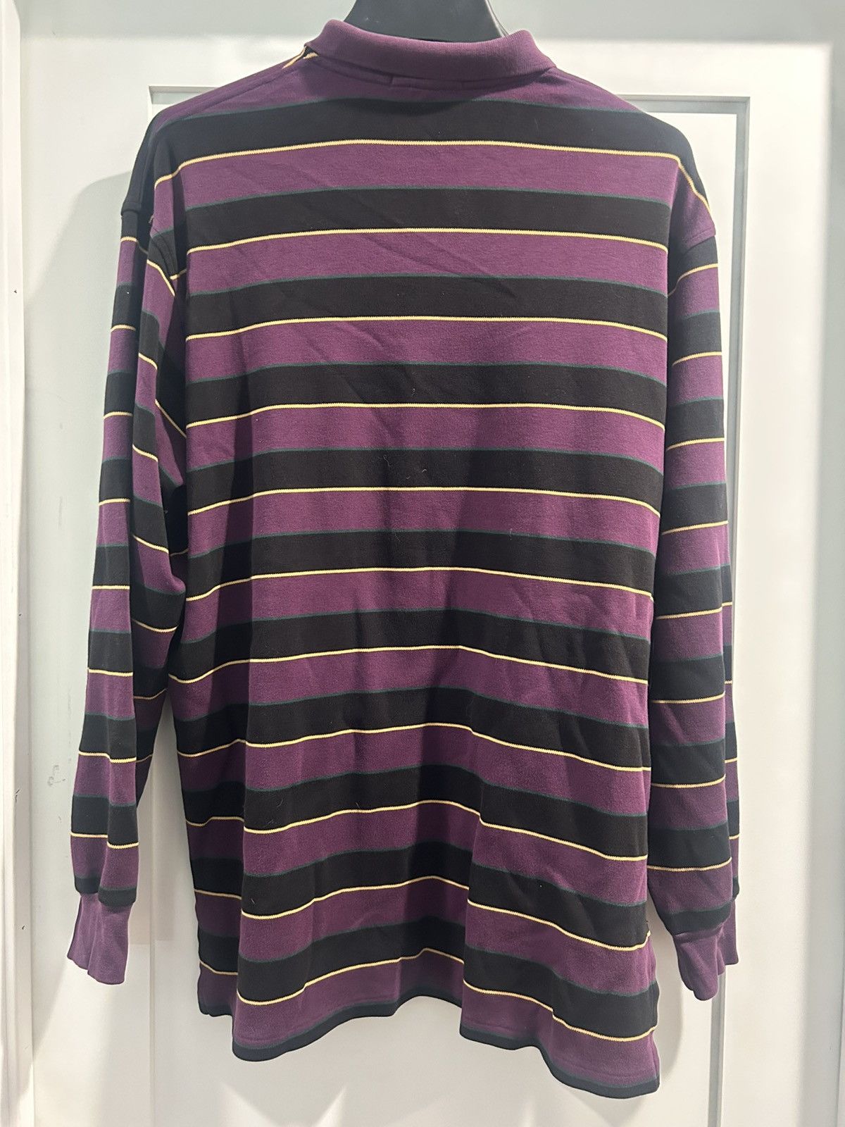 Polo Ralph Lauren Polo Ralph Lauren Striped L/S Polo Shirt Size US L / EU 52-54 / 3 - 5 Thumbnail