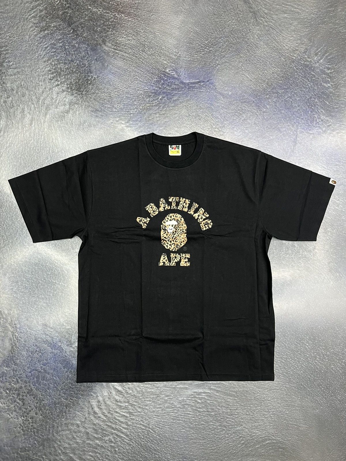 Bape Bape Wild Leopard College T-Shirt (3XL) Size US XXL / EU 58 / 5 - 1 Thumbnail