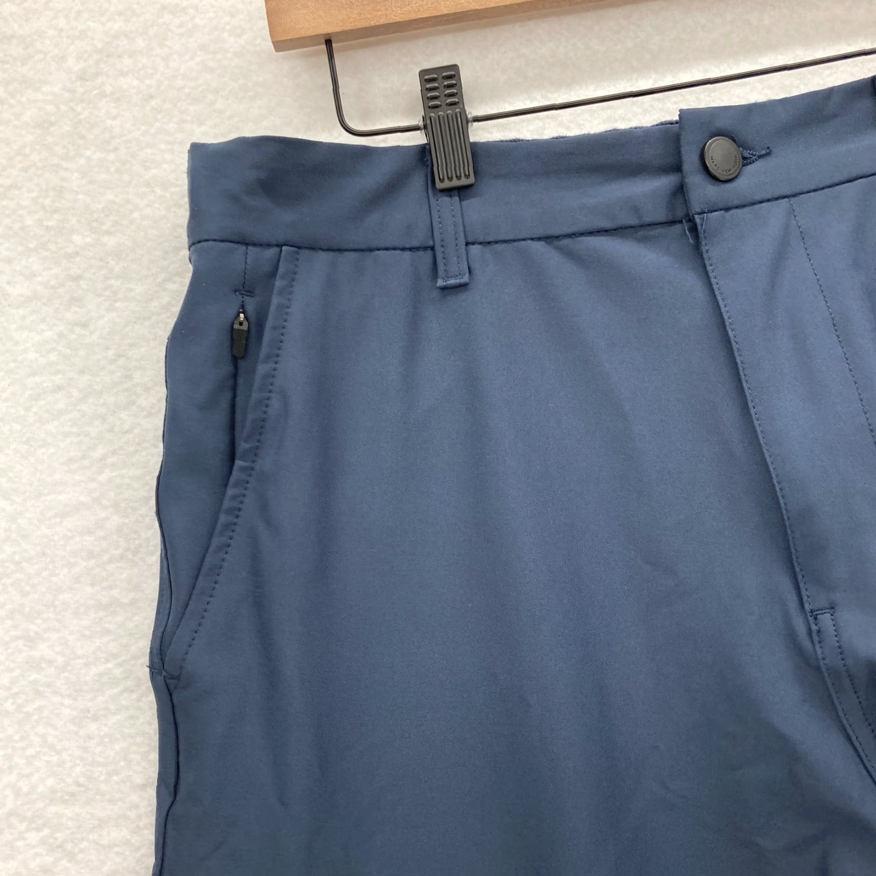 Andrew Marc Marc New York Commuter Pants Mens 34x32 Blue Performance Stretch Preppy Tech Shirt? Size US 34 / EU 50 - 3 Thumbnail
