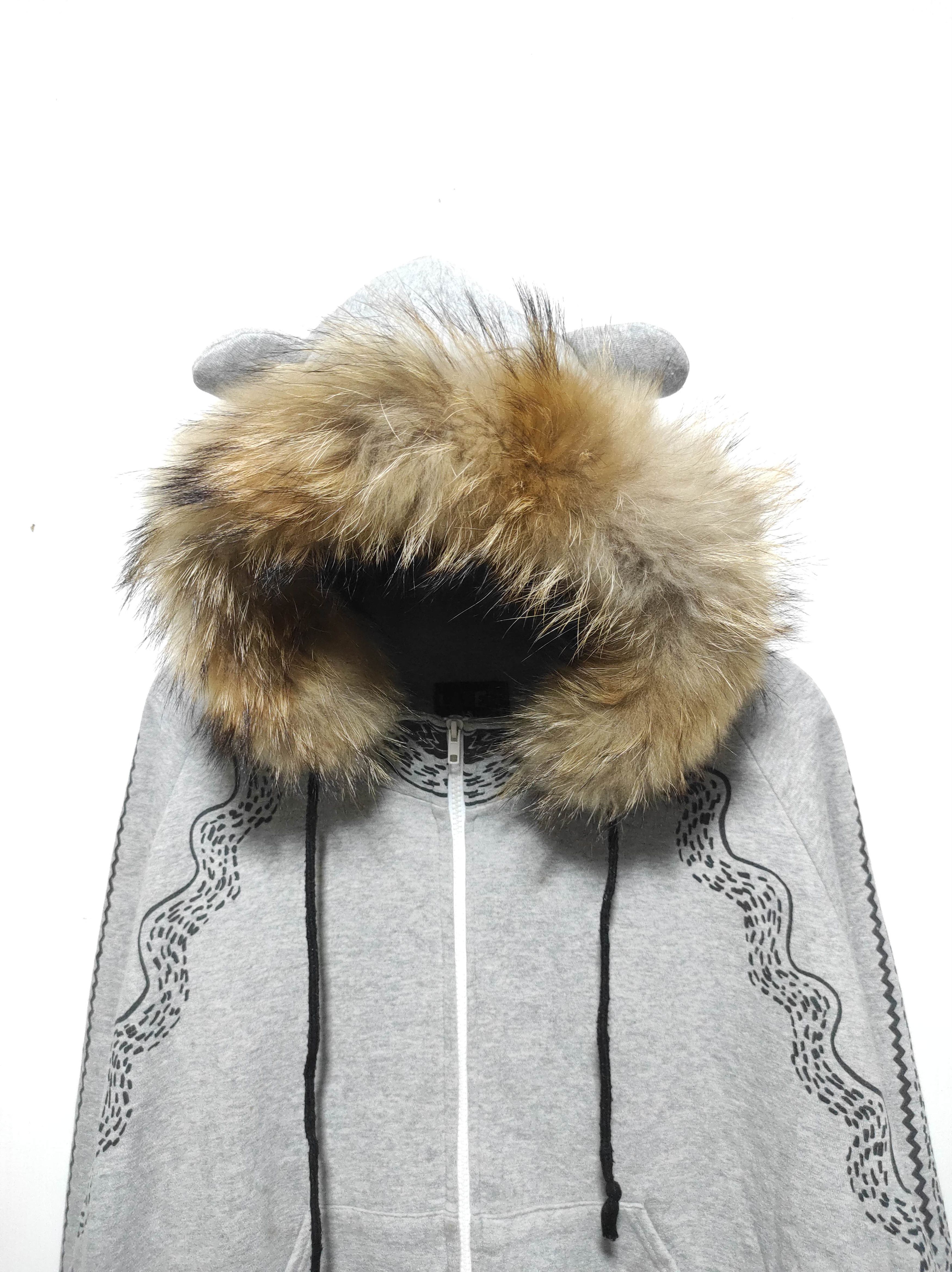 Japanese Brand Lazer Heaven Ear zip fur hoodie ifsix LGB style Size US L / EU 52-54 / 3 - 3 Thumbnail