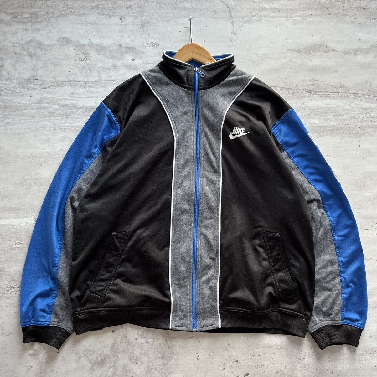 Nike × Vintage Vintage Nike Tracksuit Zip Hoodie Embroidered