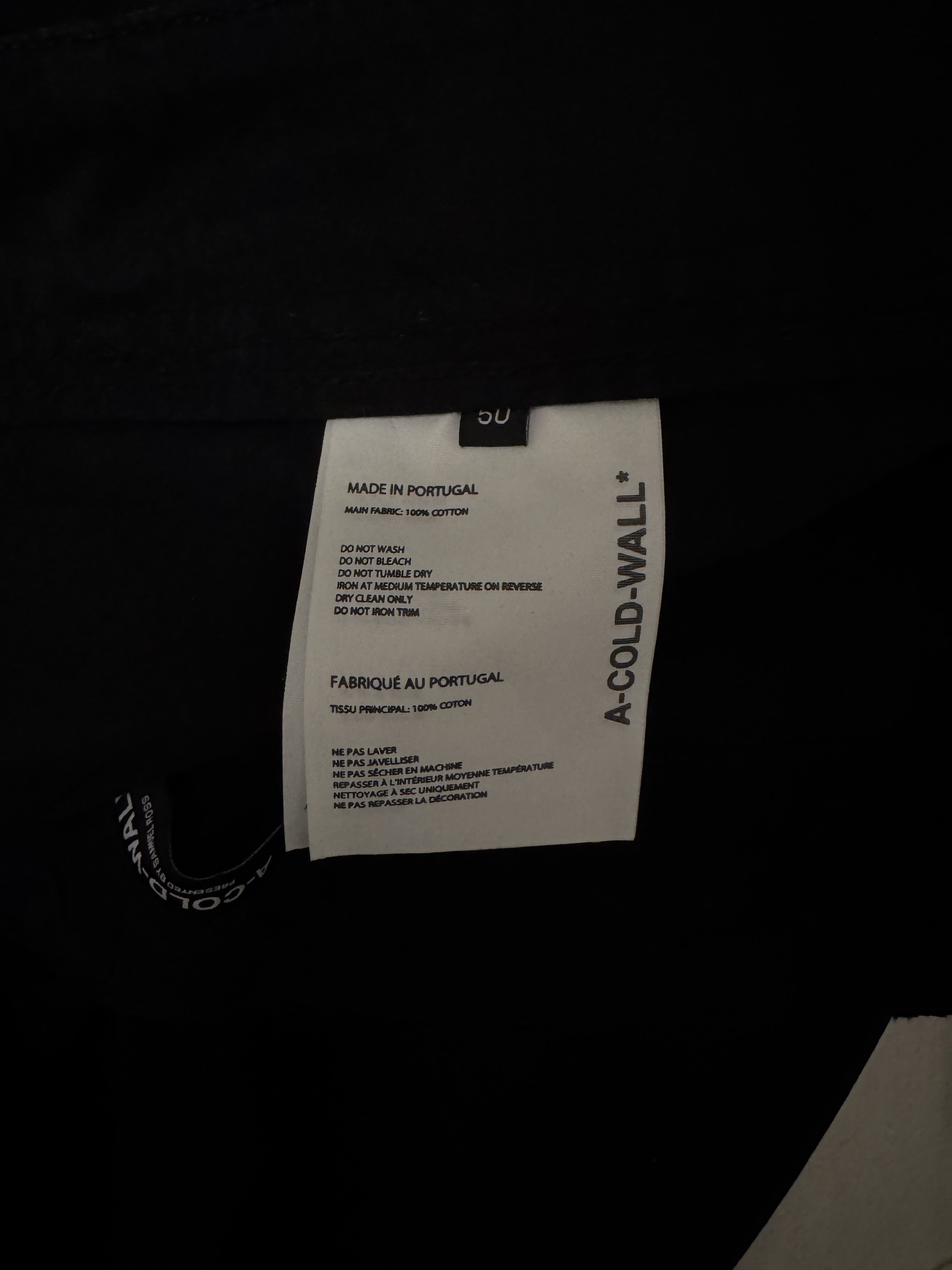 A-COLD-WALL* FW24 Black Ando Pant Size US 34 / EU 50 - 8 Thumbnail