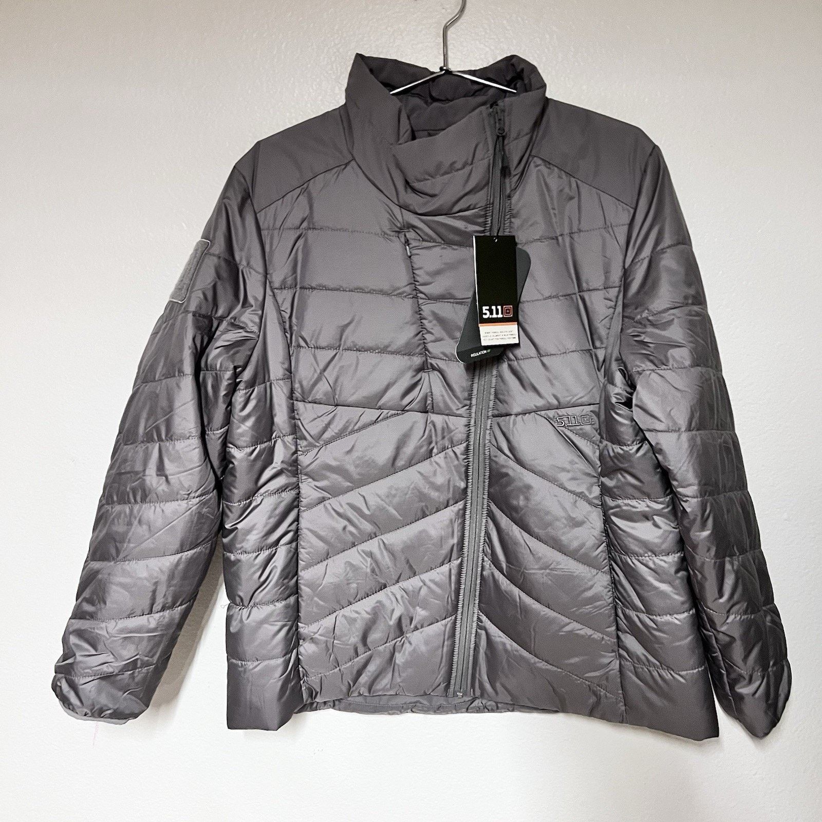 Other NWT 5.11 Tactical Womens XL Grey Peninsula Puffer Jacket Size XL / US 12-14 / IT 48-50 - 2 Thumbnail