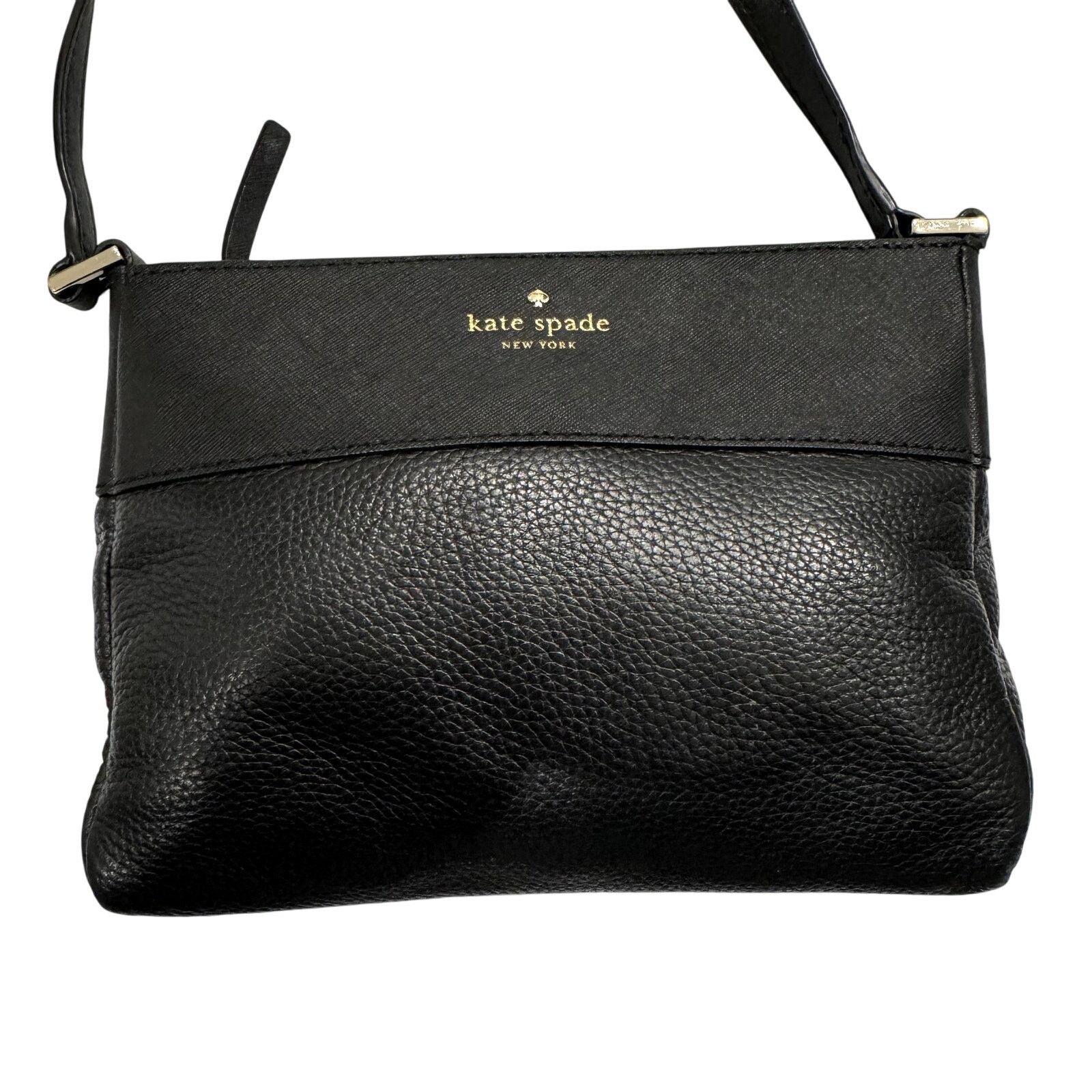 Kate Spade Kate Spade Leather Contrast Crossbody Purse in Black Size ONE SIZE - 3 Thumbnail