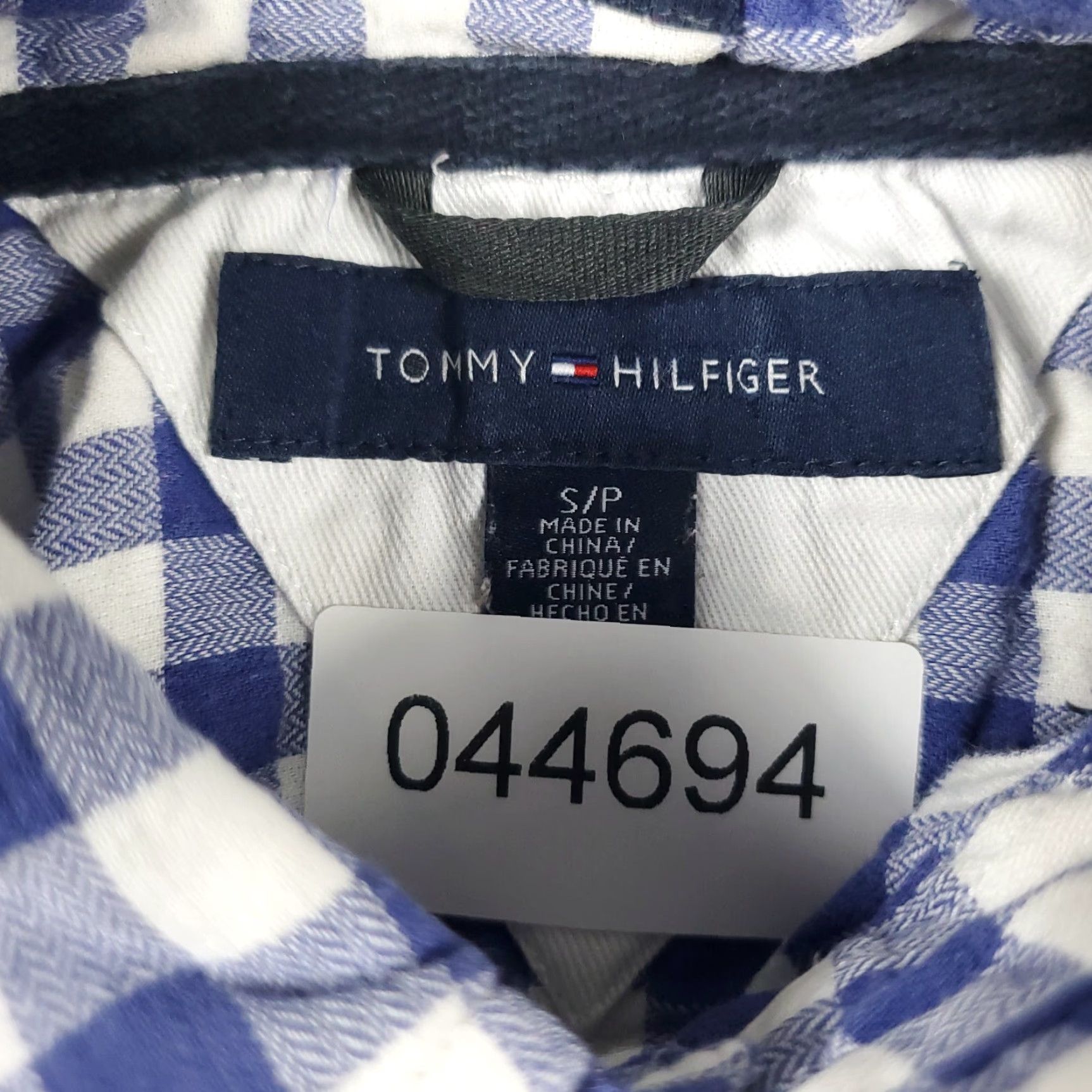 Tommy Hilfiger Tommy Hilfiger Shirt Mens Small Blue Check Button-Up Short Sleeve Clothing Modern Preppy Casual Formal Workwear Summer Spring Fall Weather Size US S / EU 44-46 / 1 - 7 Thumbnail