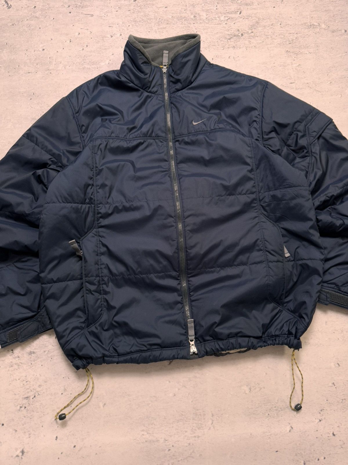 Nike × Nike ACG NIKE PUFFER DOWN BASIC LOGO OVERSIZE NYLON JACKET Size US XL / EU 56 / 4 - 2 Thumbnail