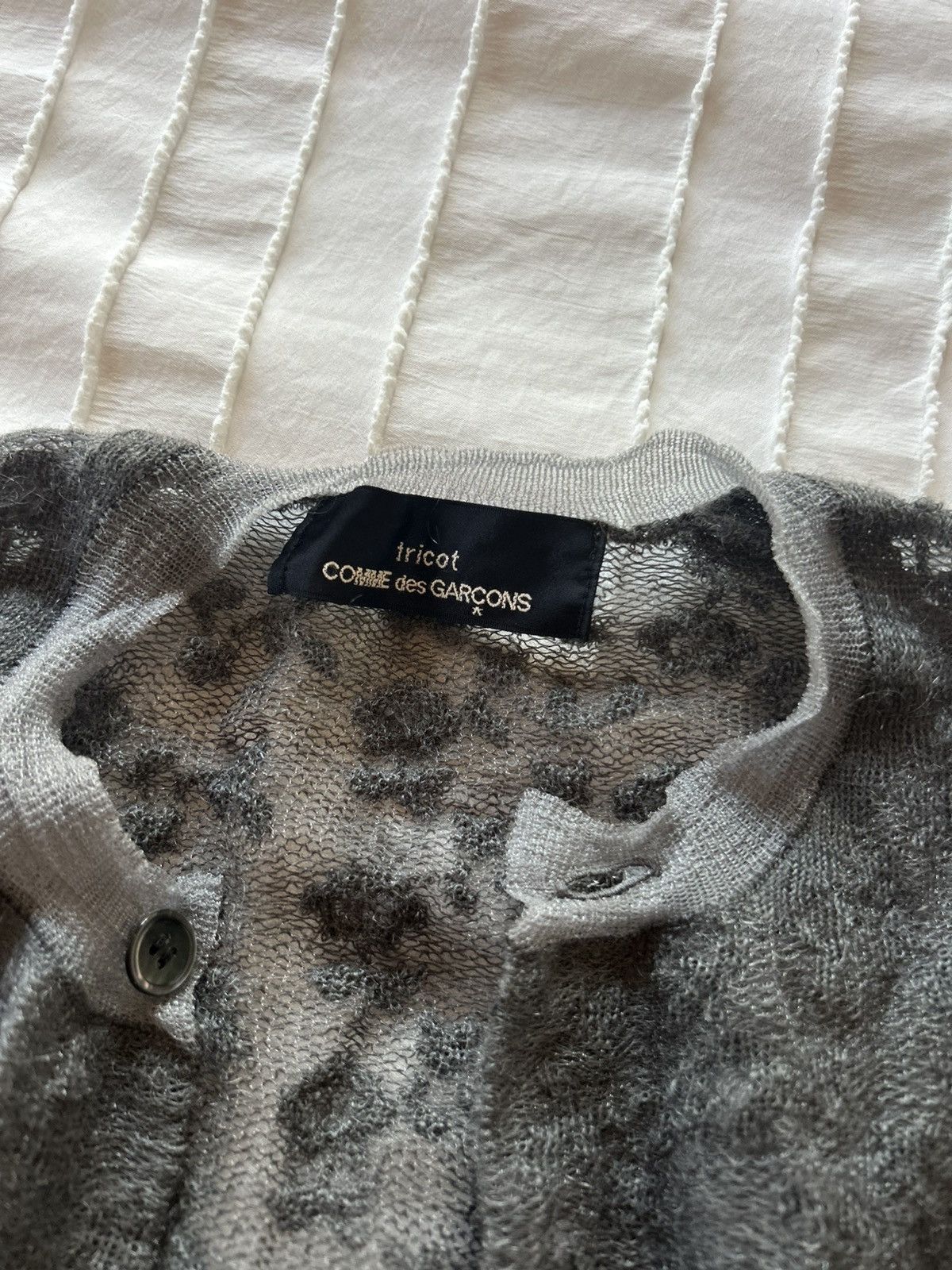 Comme des Garcons Comme des Garcons grey cardigan Size XXS / US 00 / IT 34 - 3 Thumbnail