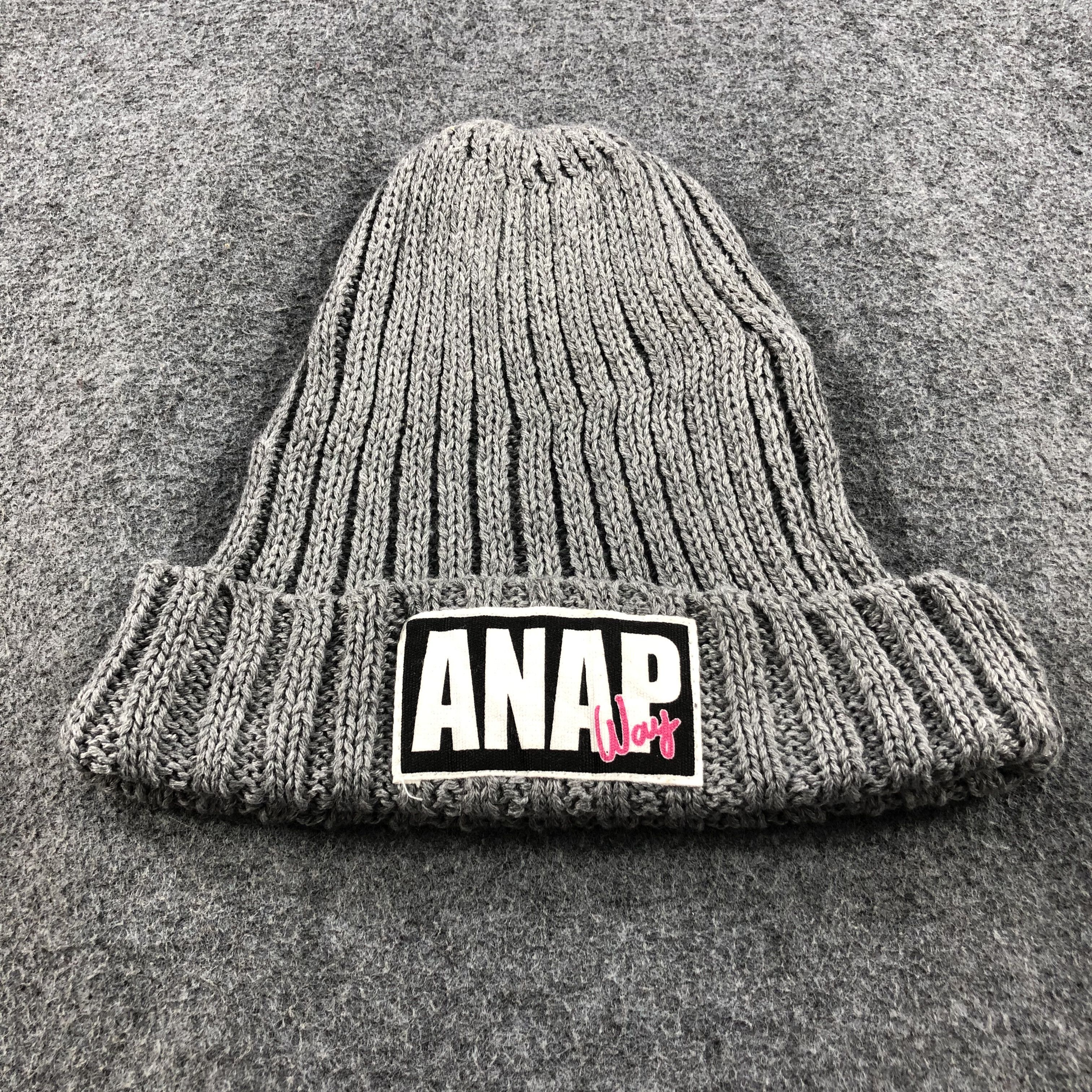 Japanese Brand ANAP Way Pleated Fisherman Beanie Snowcap Snow Hat B396 Size ONE SIZE - 3 Thumbnail