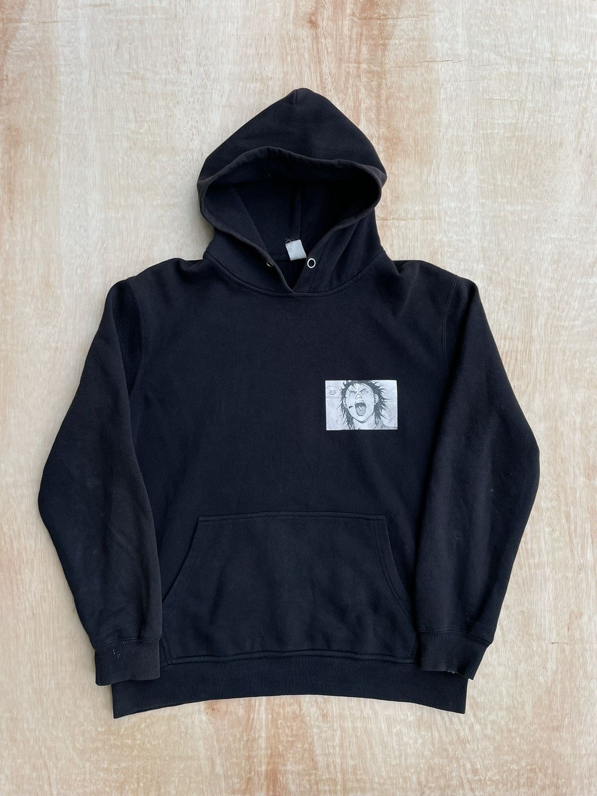 image of Anima x Vintage Akira Patches Hoodie in Black, Men's (Size XL)