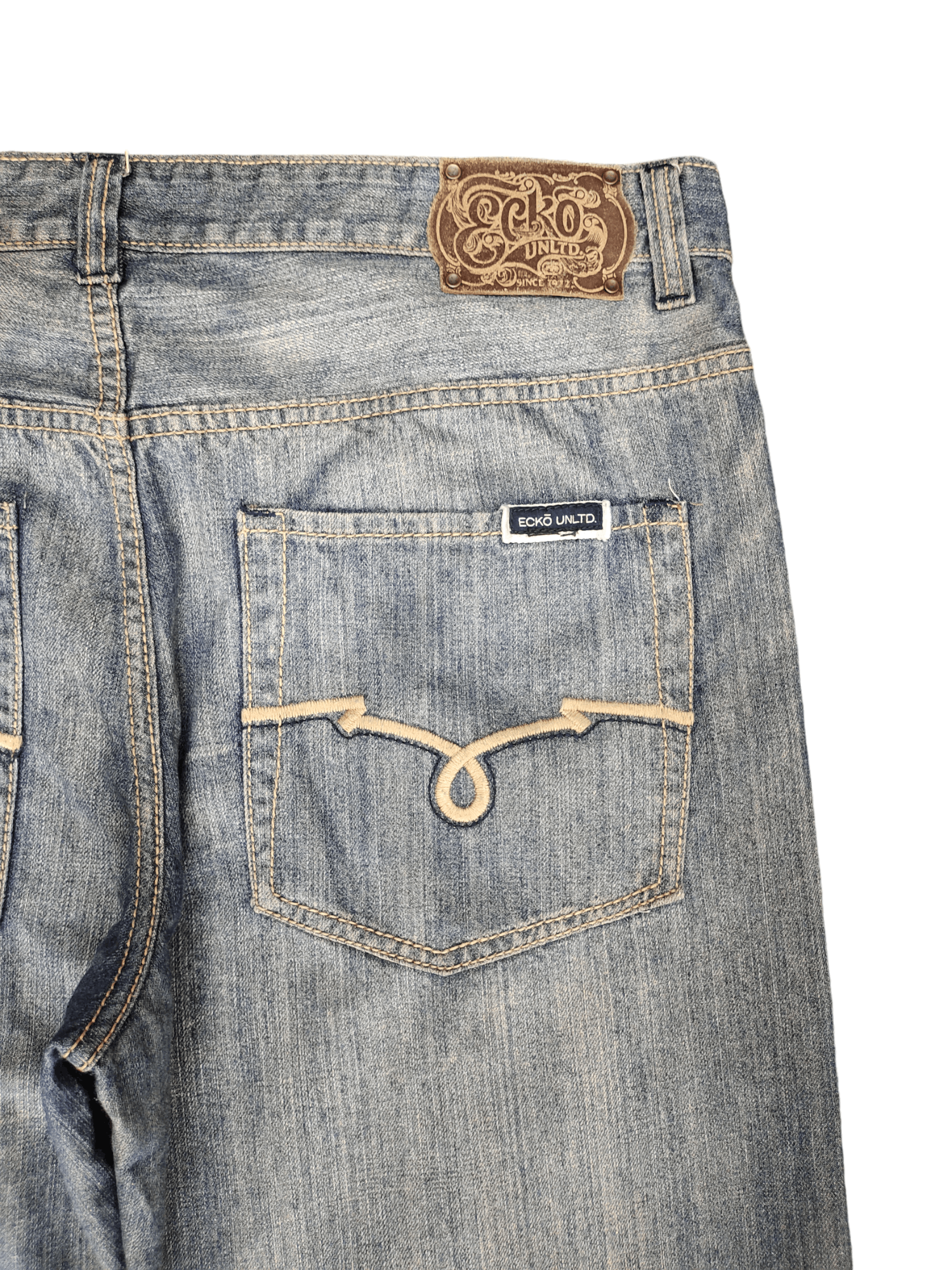 Ecko Unltd. Jnco Style Baggy Jeans Ecko Unltd Denim Wide Loose Y2k Size US 40 / EU 56 - 3 Thumbnail
