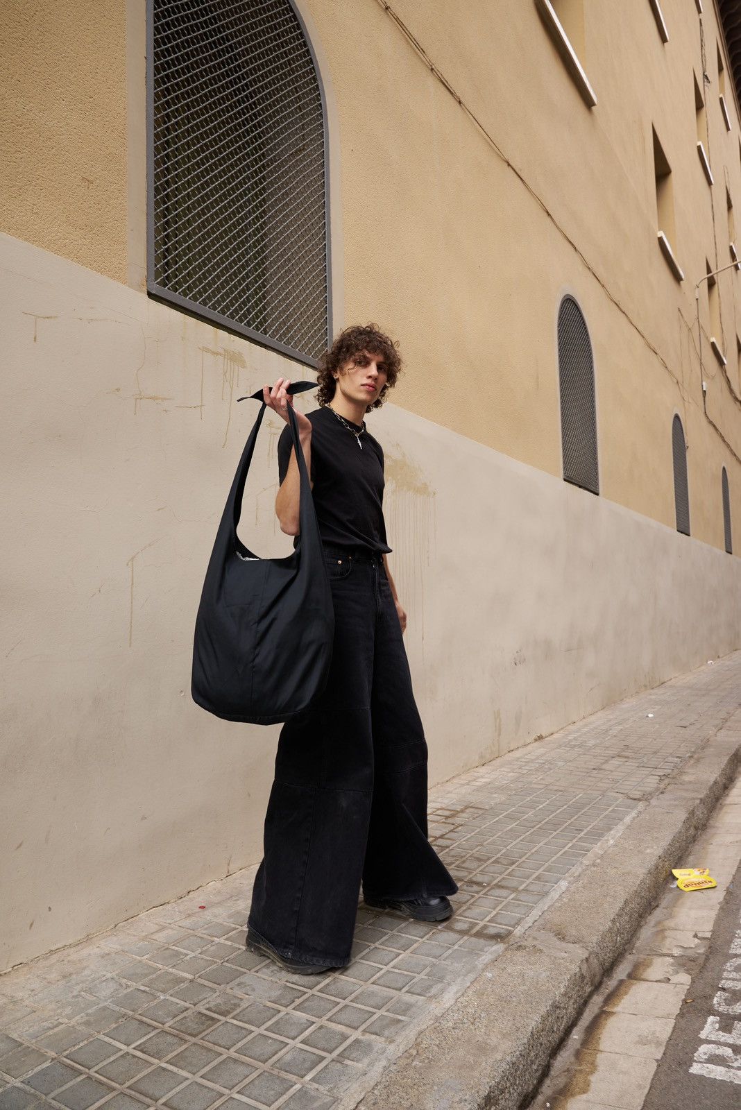 Handmade Shopper military bag Shoulder Tote bag hand made in Ukraine Size ONE SIZE - 8 Thumbnail