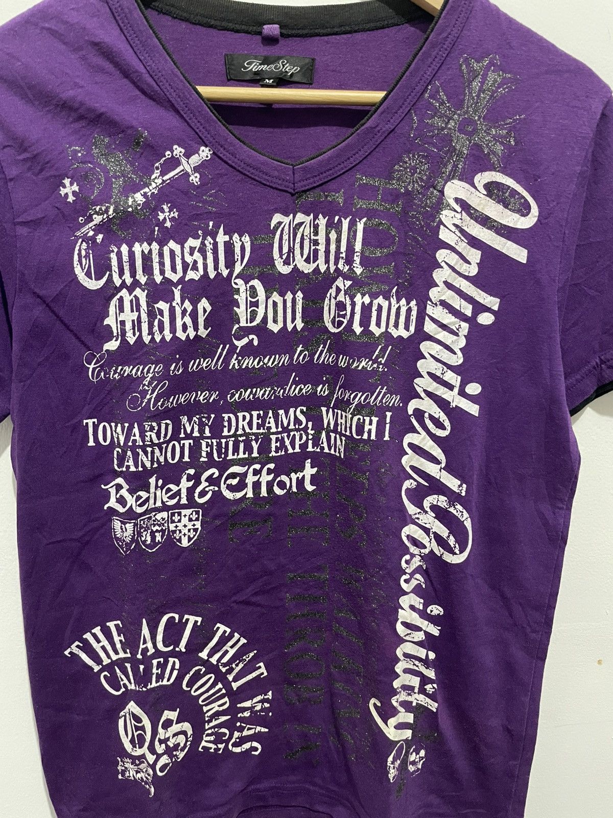 Beauty Beast × Hysteric Glamour × Japanese Brand TIMES STEP PUNK JAPANESE STYLE POEM TEE Size US M / EU 48-50 / 2 - 4 Thumbnail