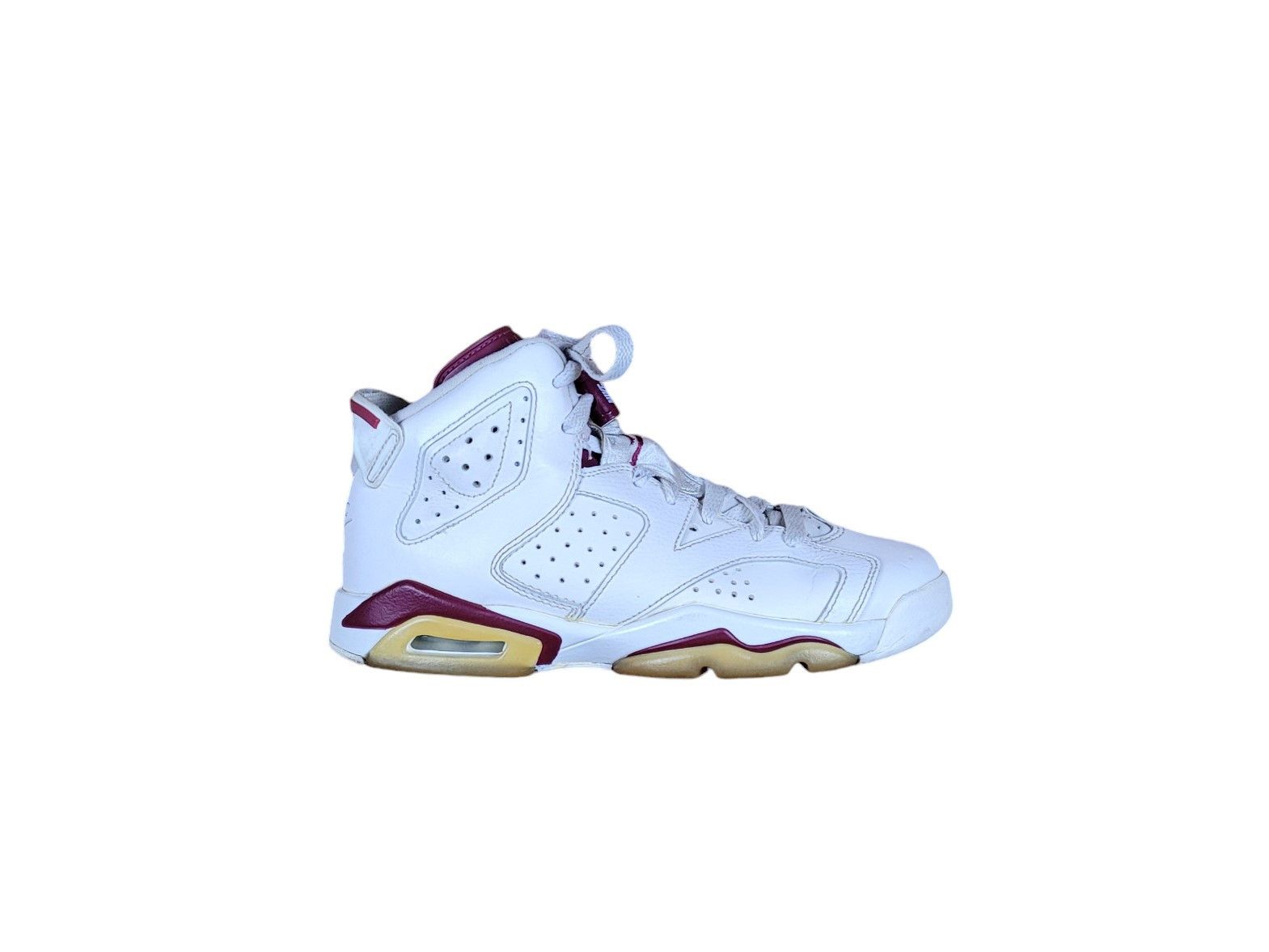Jordan Brand × Nike 2015 Nike Air Jordan 6 Retro Maroon (GS) Size US 6 / IT 36 - 1 Thumbnail