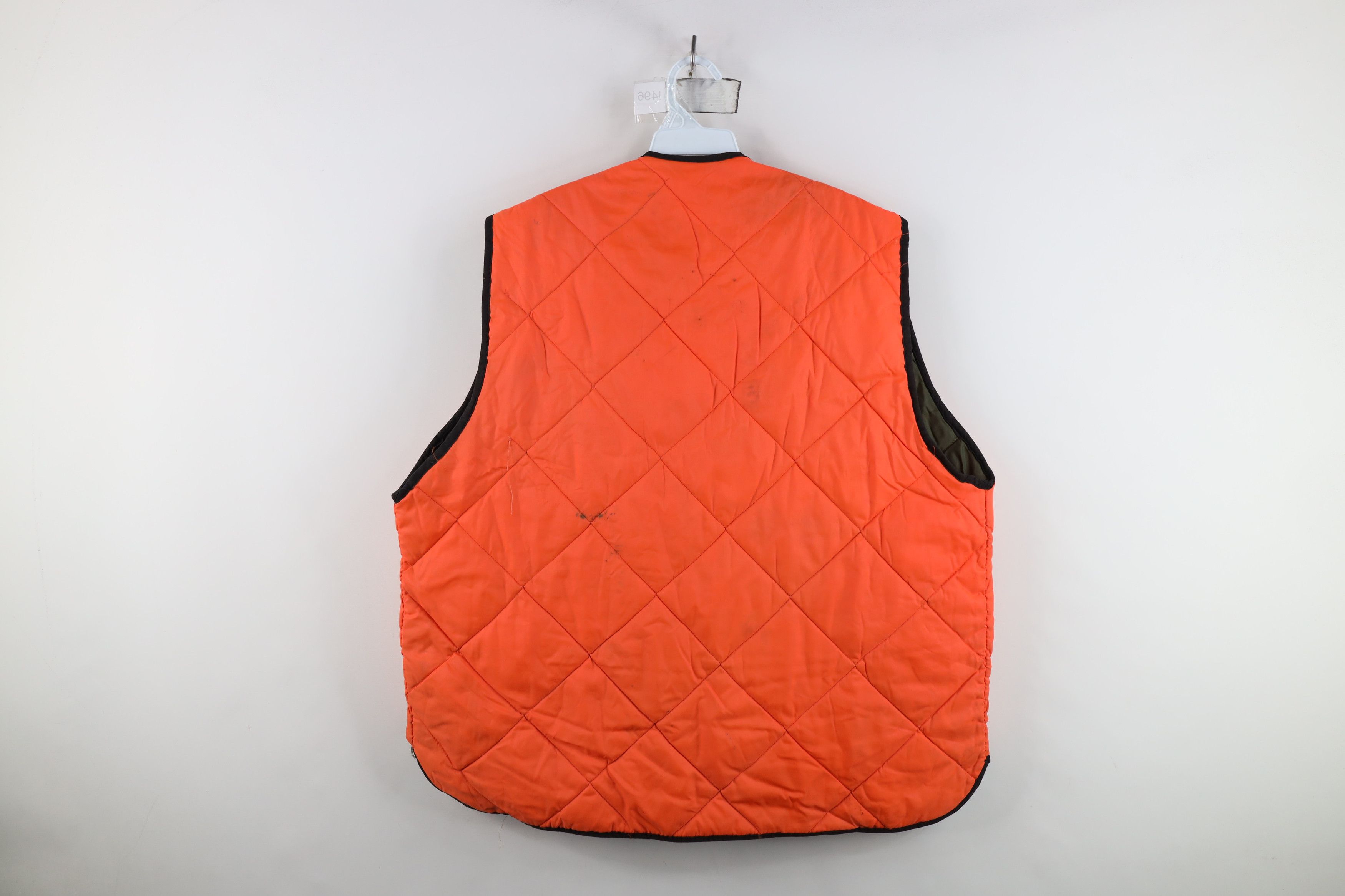 Vintage Vintage 70s Streetwear Reversible Puffer Vest Jacket USA Size US XXL / EU 58 / 5 - 9 Thumbnail