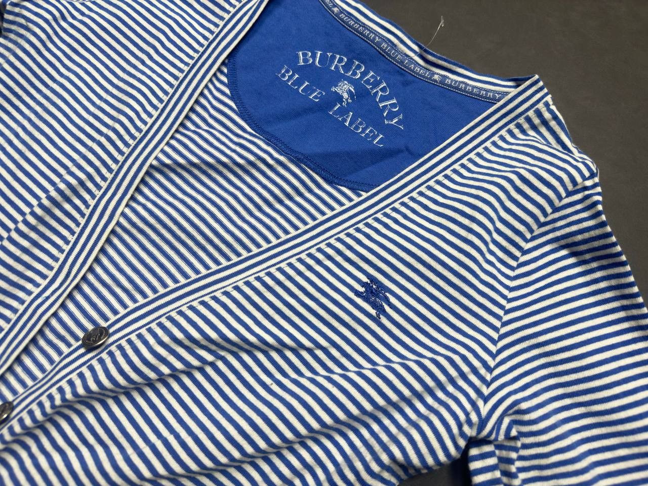 Burberry × Japanese Brand Burberry Blue Label Cardigan Rare Japan Size XS / US 0-2 / IT 36-38 - 3 Thumbnail