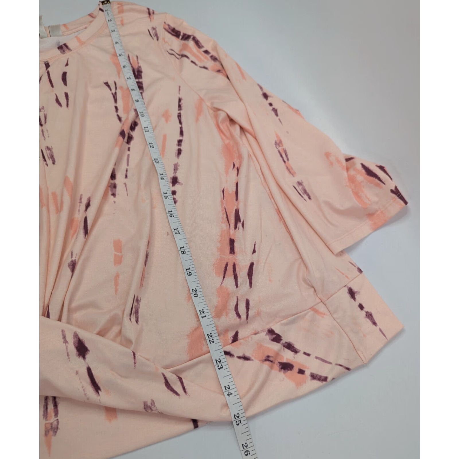 Olive Live Well Womens Pink Blouse 3/4 Sleeve Top Wrap Hem XL Blouse Casual Comfort Stretch Regular Size XL Womens Pink Blouse Size XL / US 12-14 / IT 48-50 - 5 Thumbnail