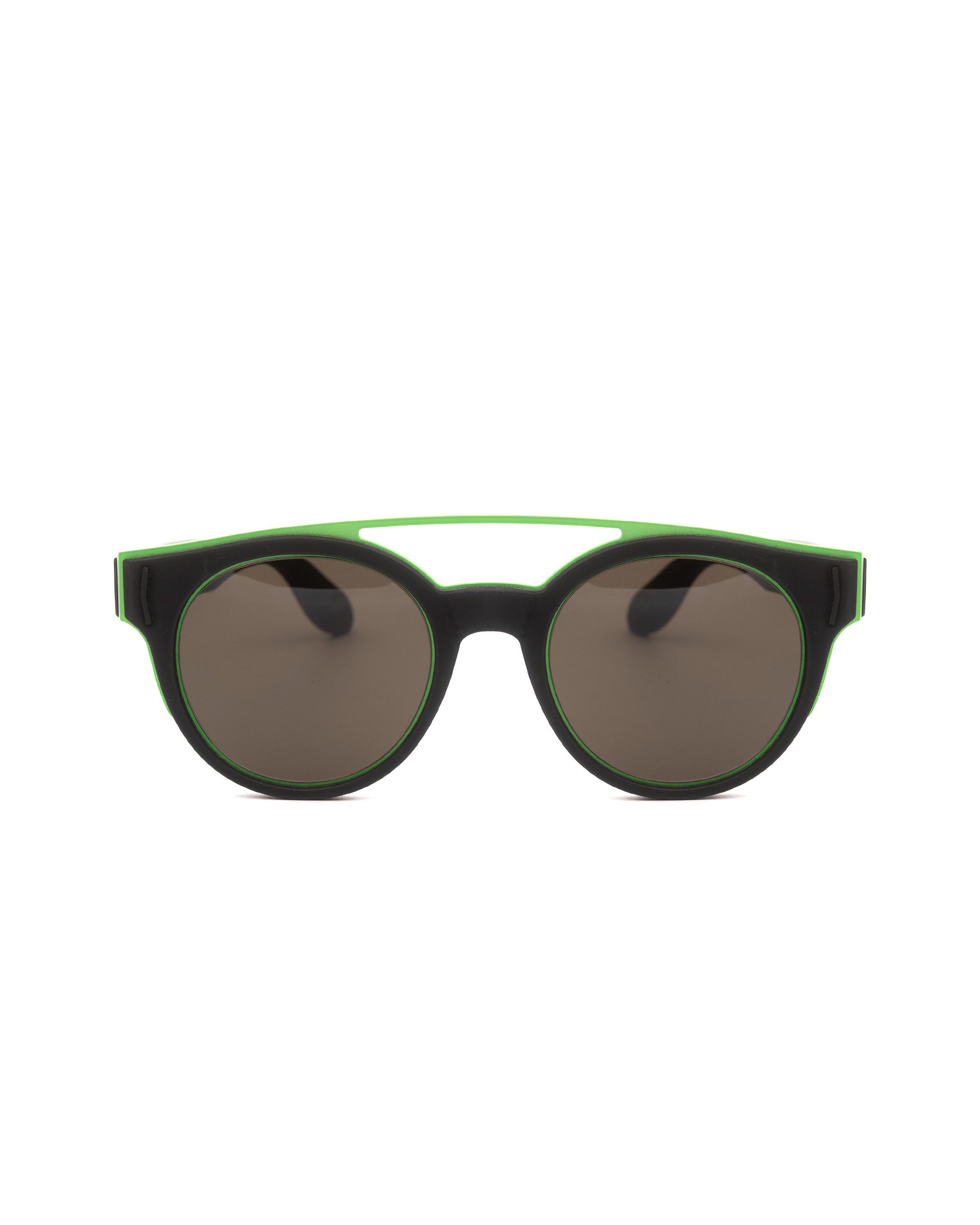 Givenchy Givenchy Black & Green Round Sunglasses Size ONE SIZE - 1 Thumbnail