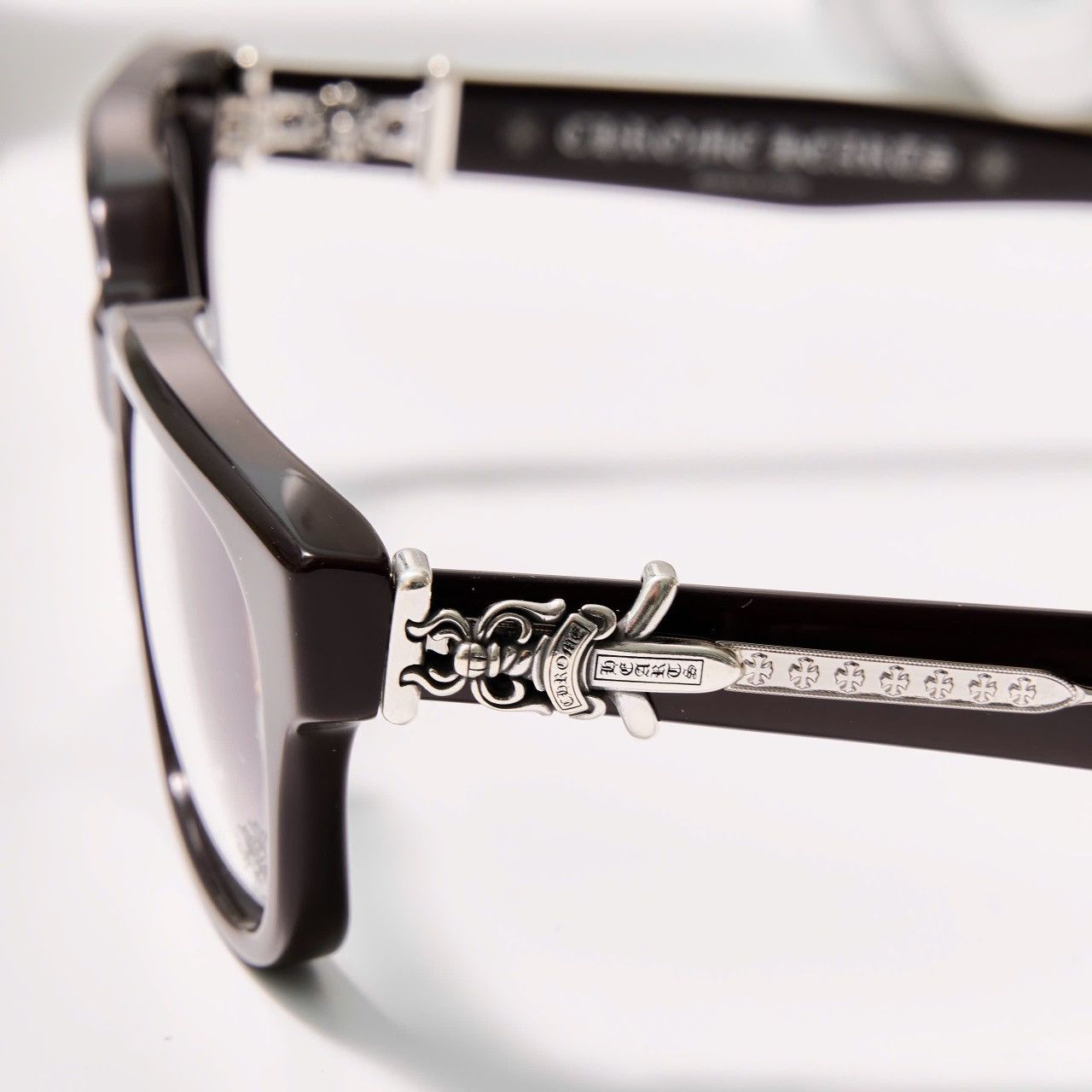 Chrome Hearts CHROME HEARTS VAGILLIONAIRE II CLASSIC BROWN GLASSES Size ONE SIZE - 3 Thumbnail