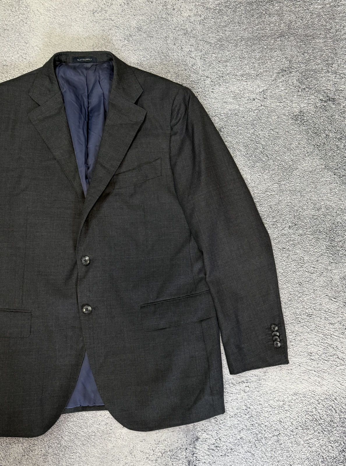 Suitsupply SuitSupply Lazio Blazer Suit Jacket Vitale Barberis Wool Size 44R - 6 Thumbnail