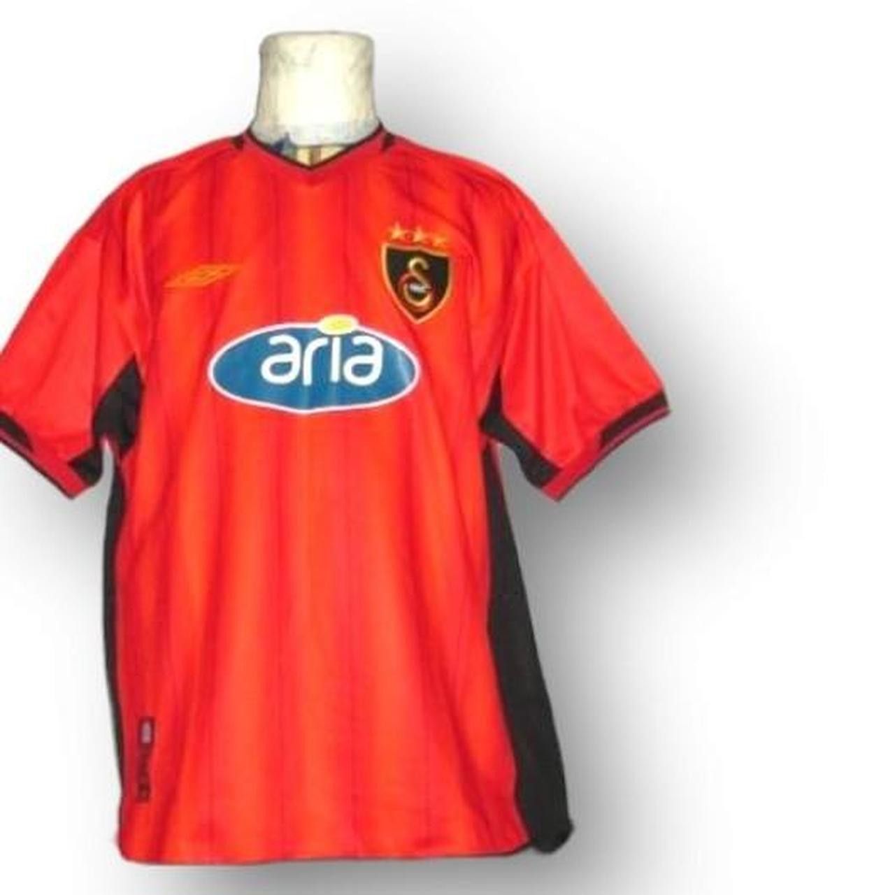 Umbro Fc Galatasaray SK 2002 2003 Away shirt jersey Size US L / EU 52-54 / 3 - 1 Thumbnail