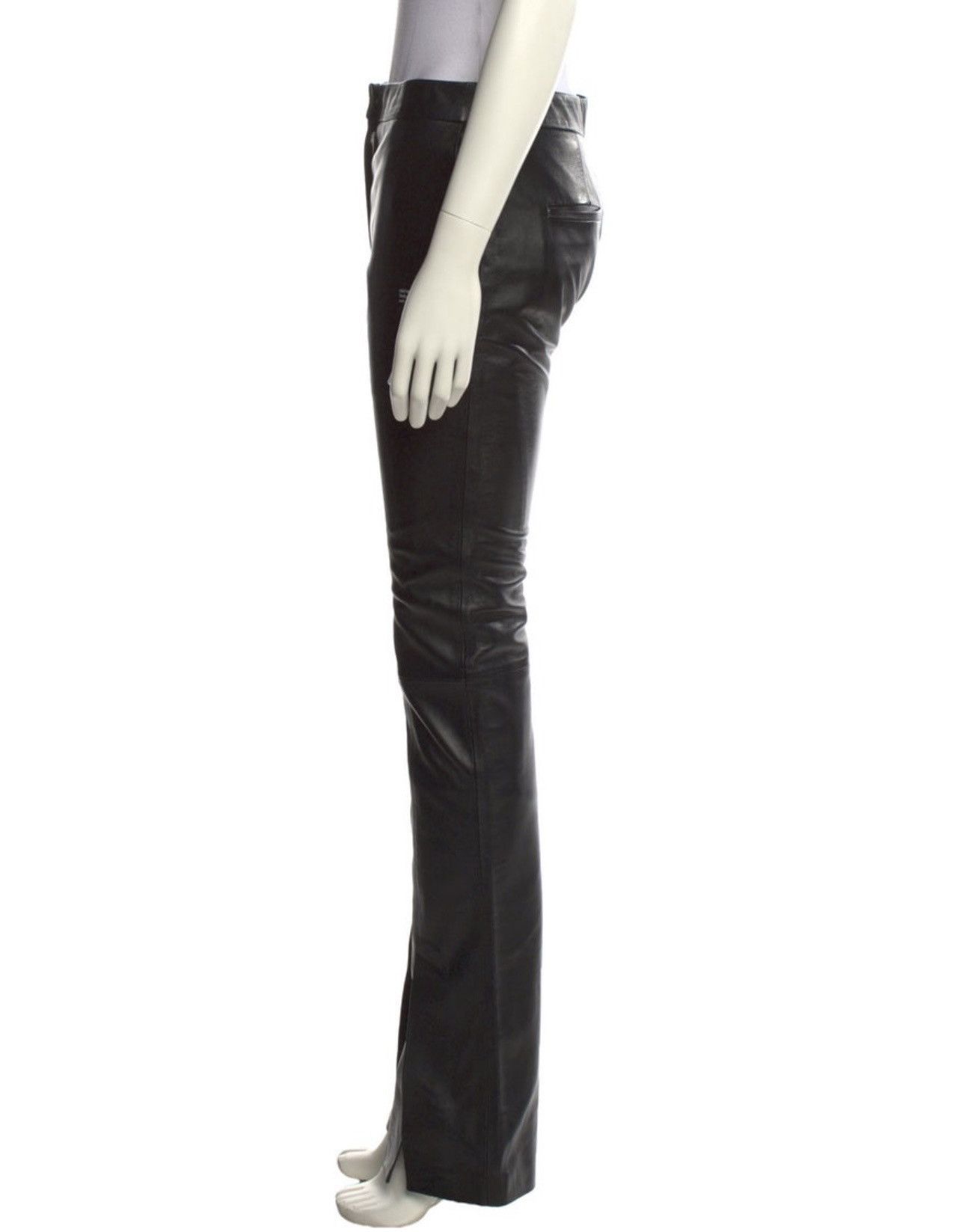 Off-White OFF-WHITE LEATHER PANTS Size 27" / US 4 / IT 40 - 2 Thumbnail