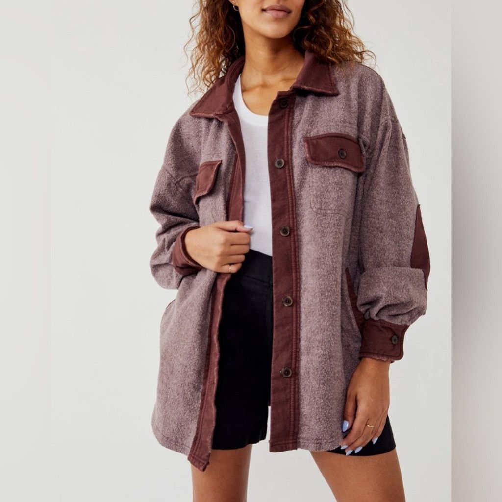 Free People 🌹 Free People Ruby Shacket, Size S Size S / US 4 / IT 40 - 1 Thumbnail
