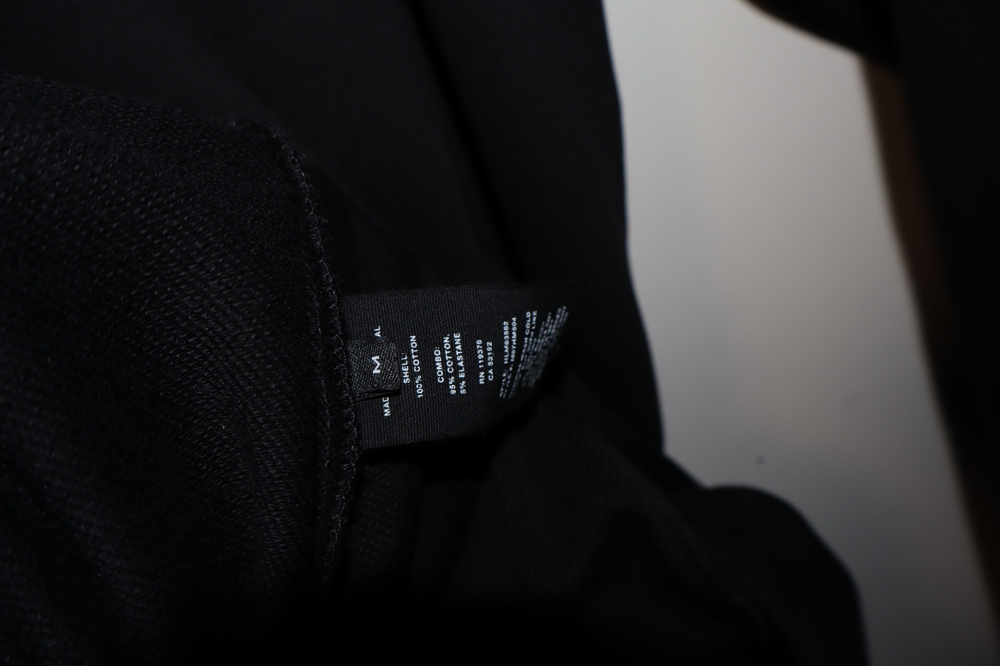 Helmut Lang distorted logo print hoodie Size US L / EU 52-54 / 3 - 8 Thumbnail