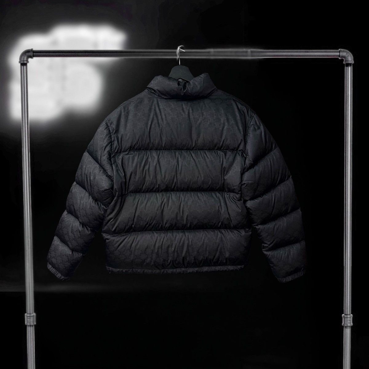 Celine Monogram Jacquard Puffer Jacket