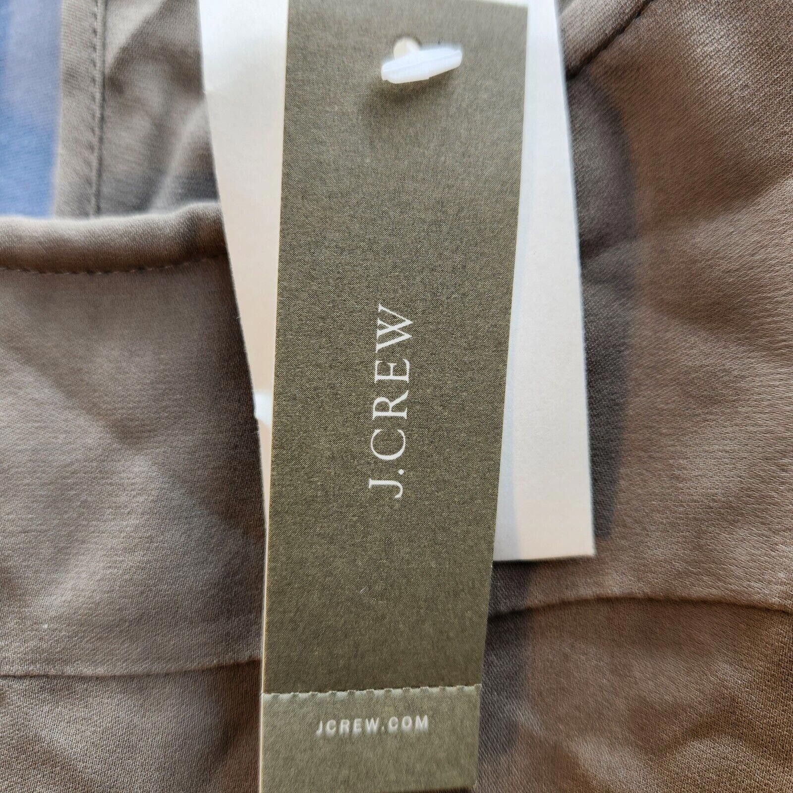 J.Crew NWT J Crew Silk Blouse Size 14 Dark Tan Size XL / US 12-14 / IT 48-50 - 5 Thumbnail