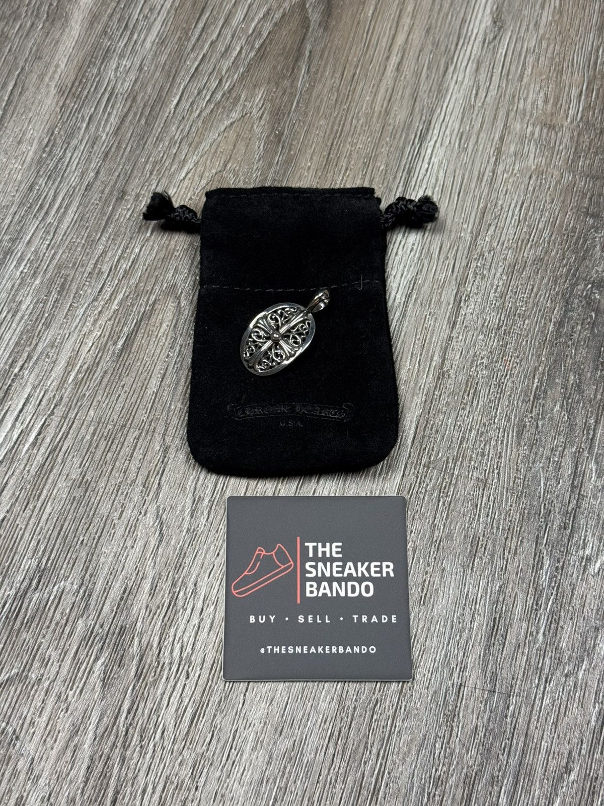 Chrome Hearts Chrome Hearts Oval Cross Pendant Size ONE SIZE - 3 Thumbnail
