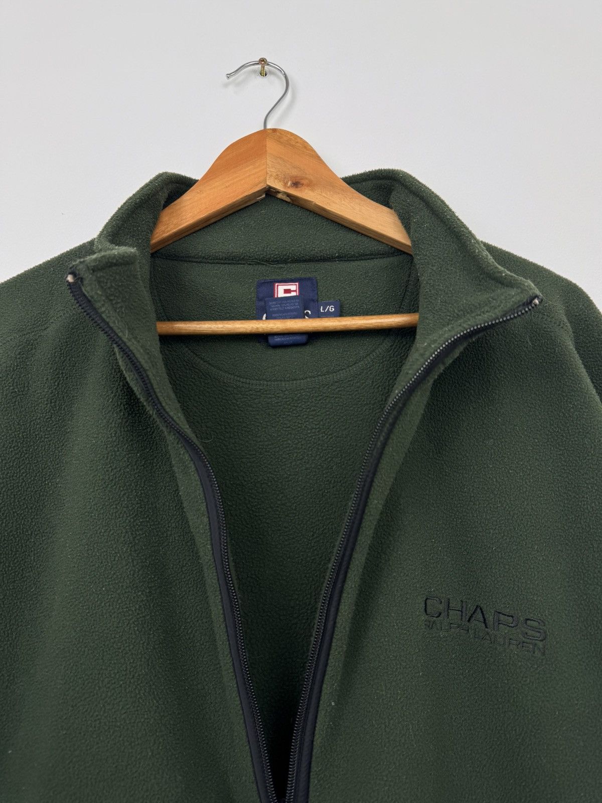 Chaps Ralph Lauren Chaps Ralph Lauren Men Fleece Zip Jacket Khaki Size L Size US L / EU 52-54 / 3 - 4 Thumbnail