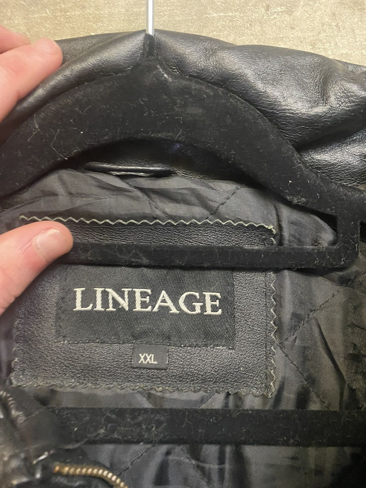 Other Leather bomber jacket paired with Size US XXL / EU 58 / 5 - 4 Thumbnail