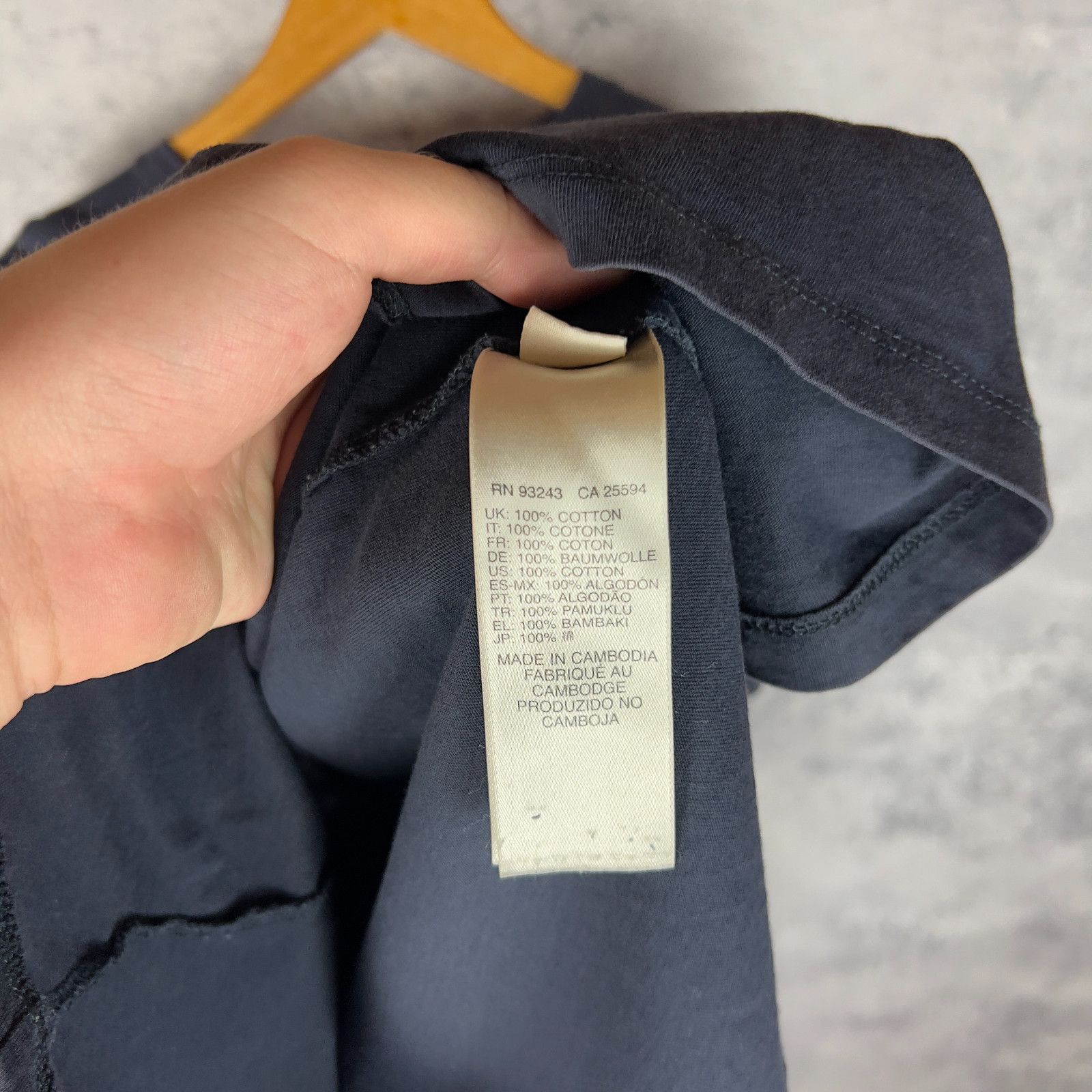 Diesel Diesel Tee Men's Size M Blue Cotton Short Sleeve ` Size US M / EU 48-50 / 2 - 7 Thumbnail