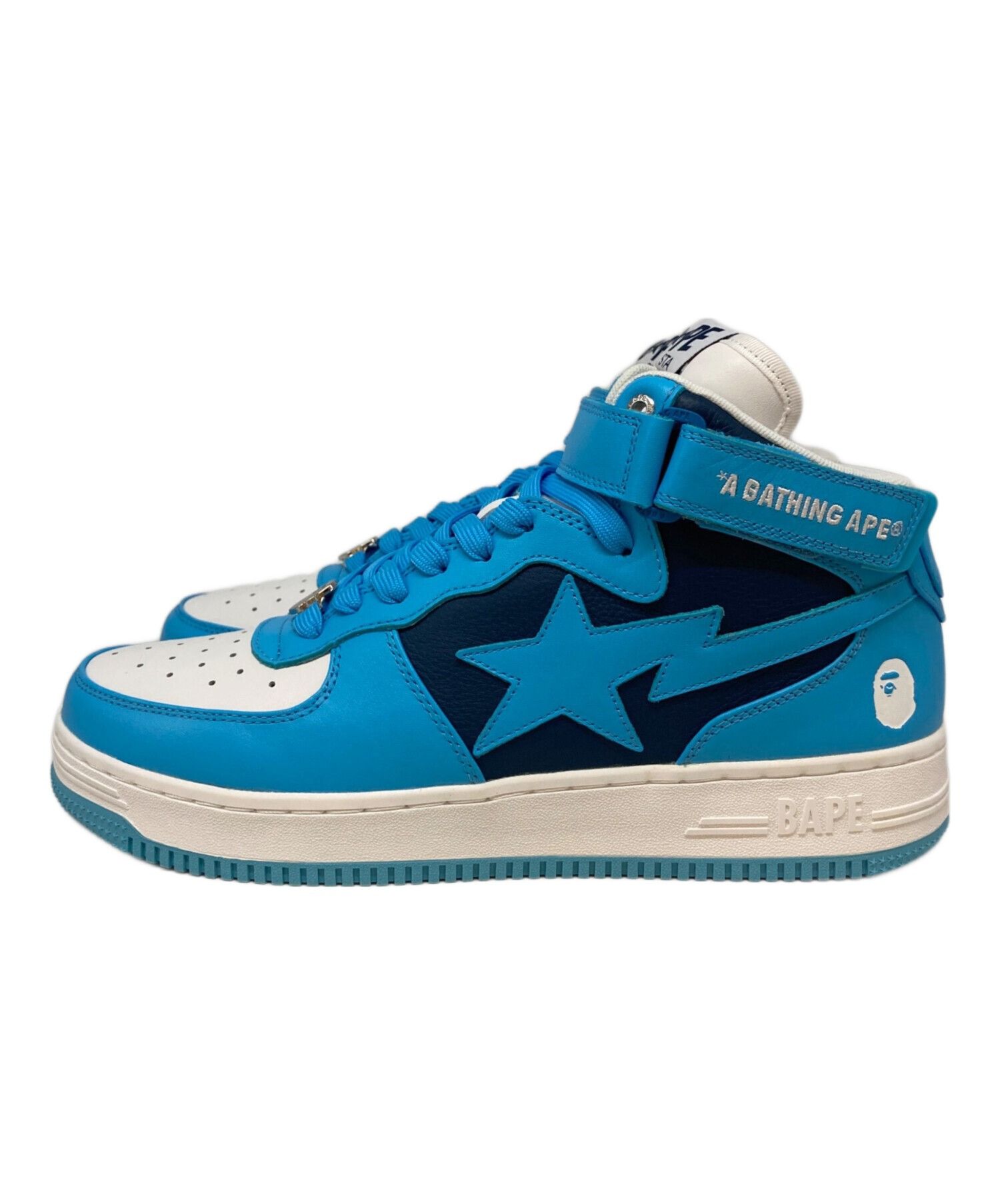 Bape A BATHING APE High-Top Sneaker 1120191010 Sky Blue US 11 Size US 11 / EU 44 - 2 Thumbnail