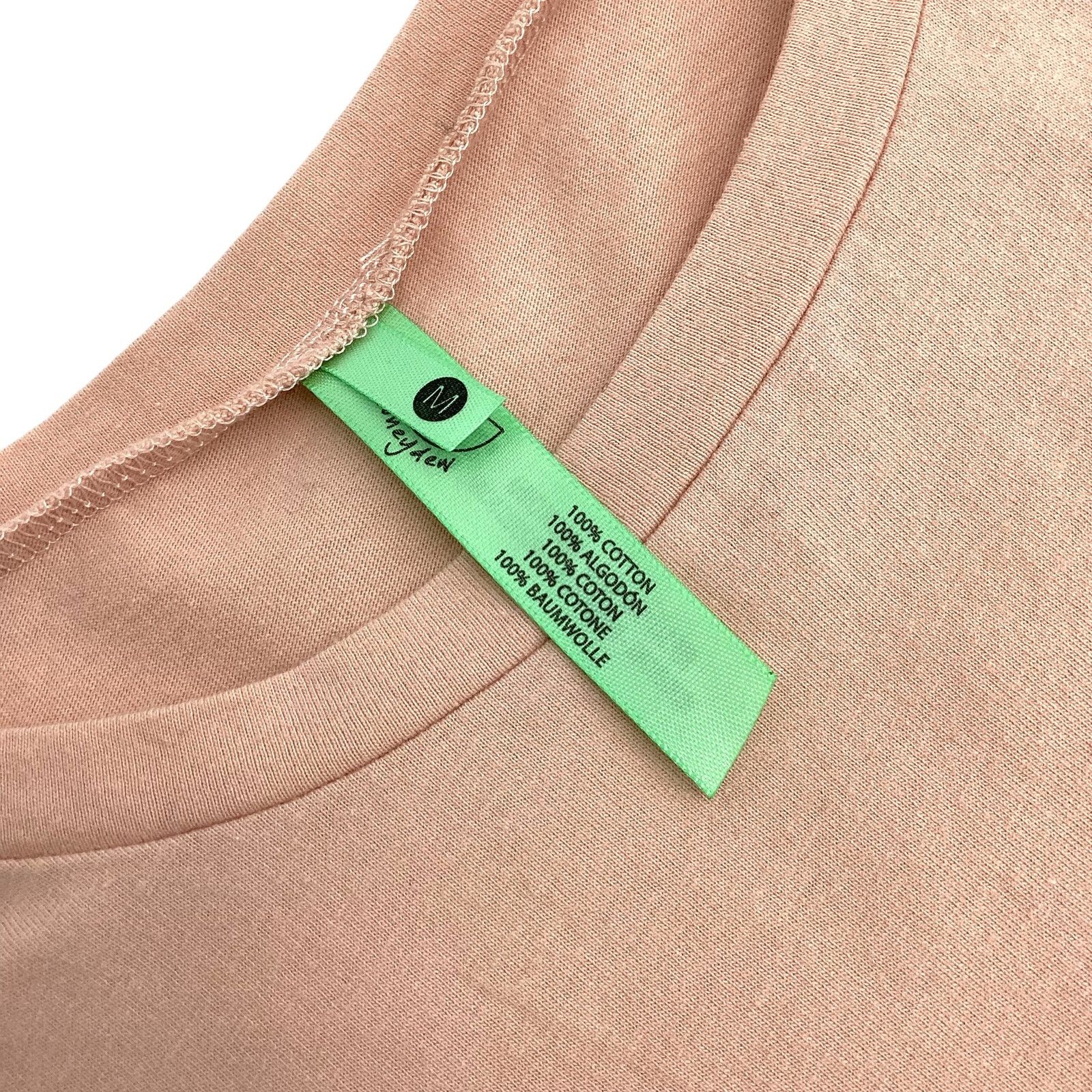 Other Honeydew Pink Off The Grid Knit Tie TShirt Medium NWOT $38 Size M / US 6-8 / IT 42-44 - 4 Thumbnail